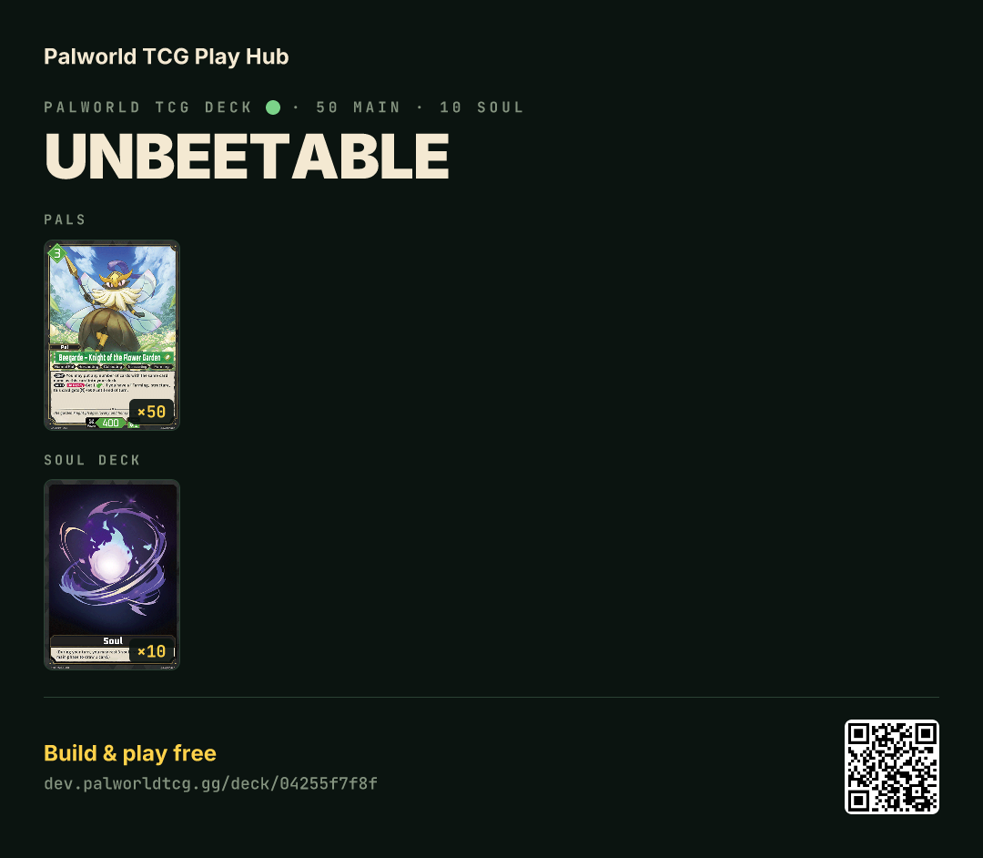 Unbeetable decklist