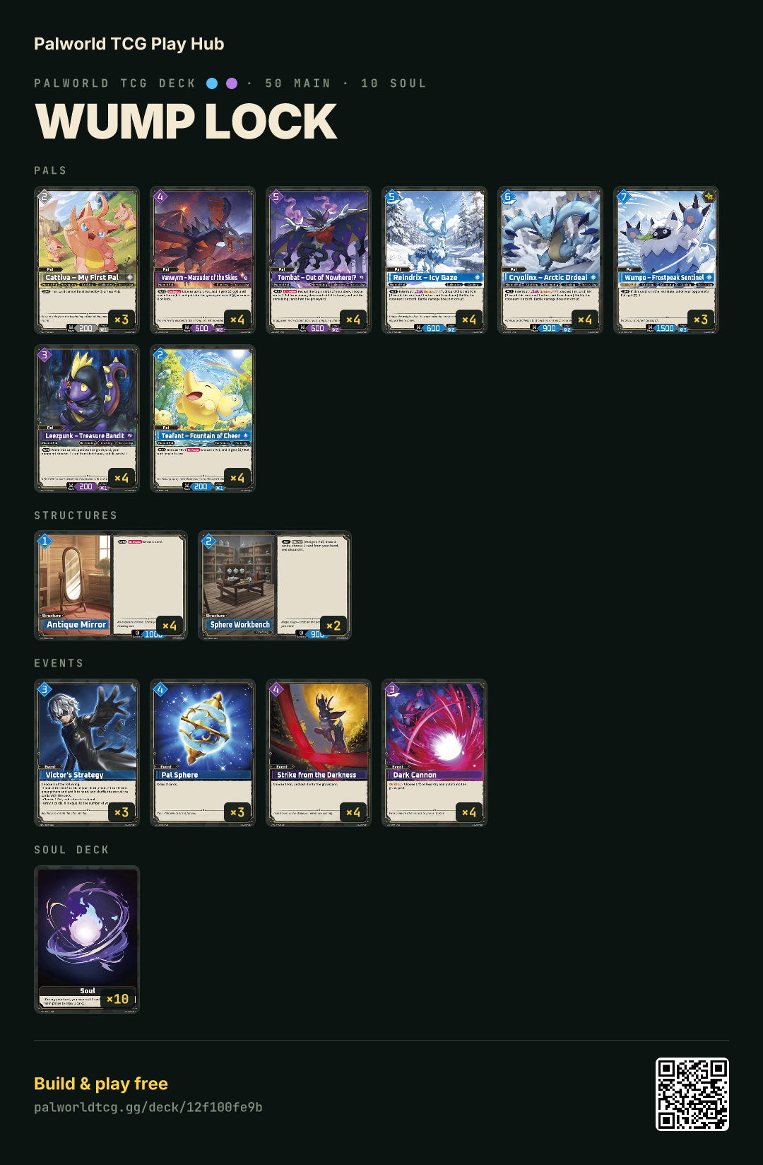 Wump Lock decklist