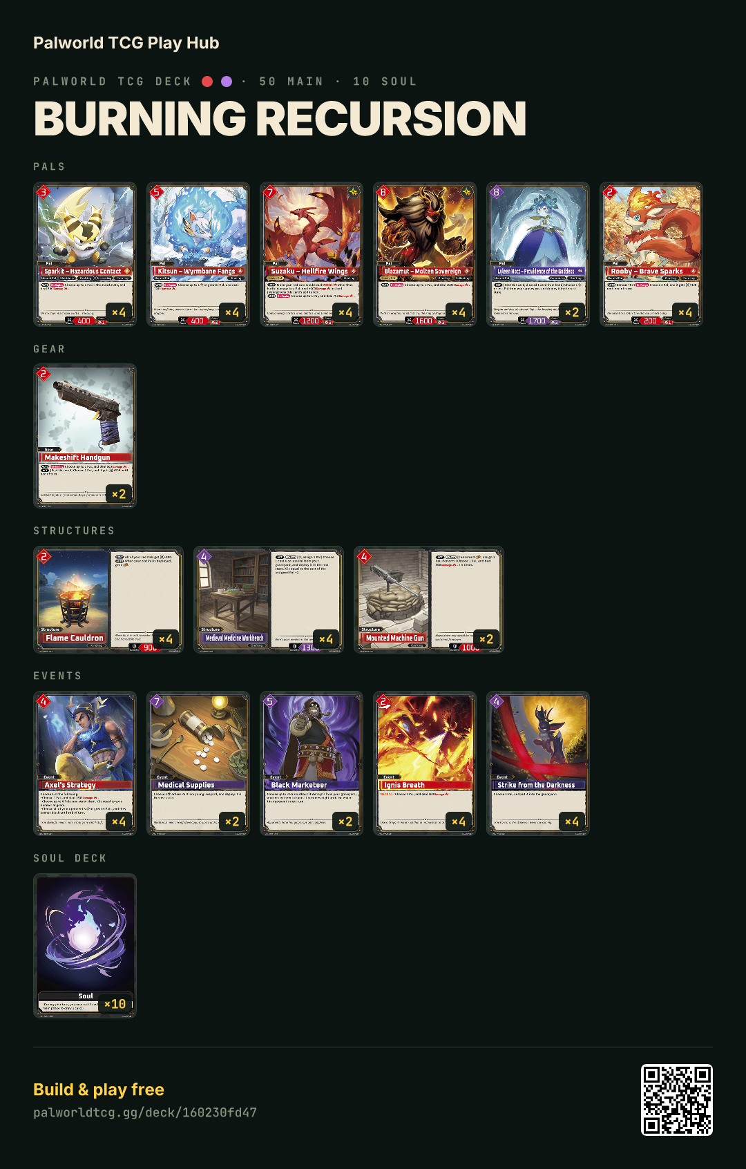 Burning Recursion decklist