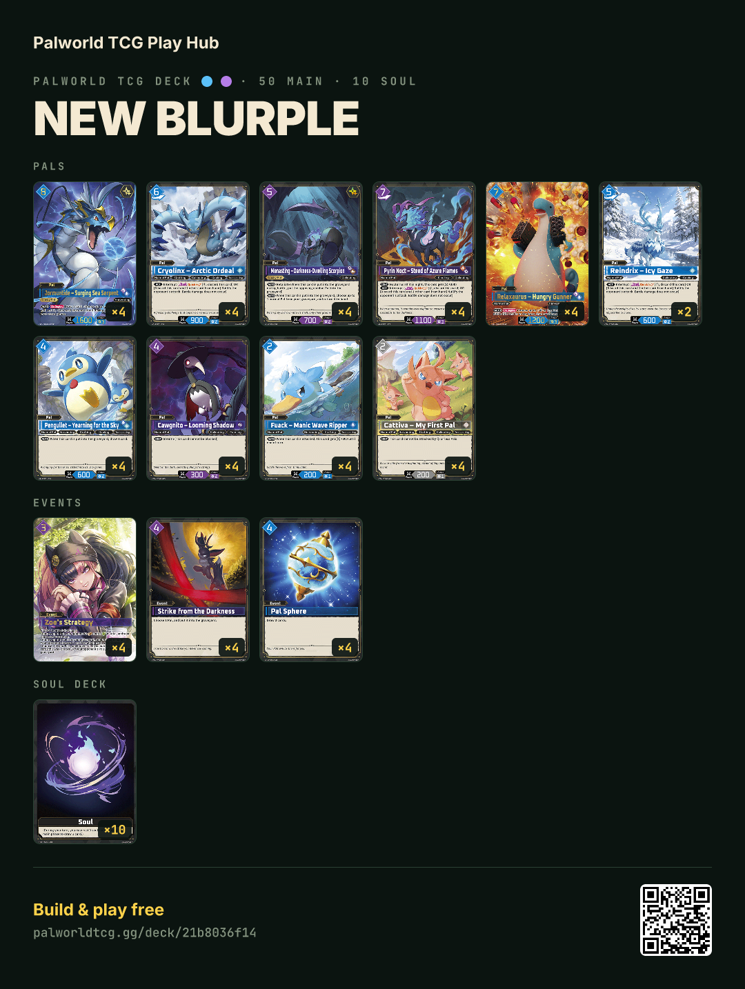 new blurple decklist