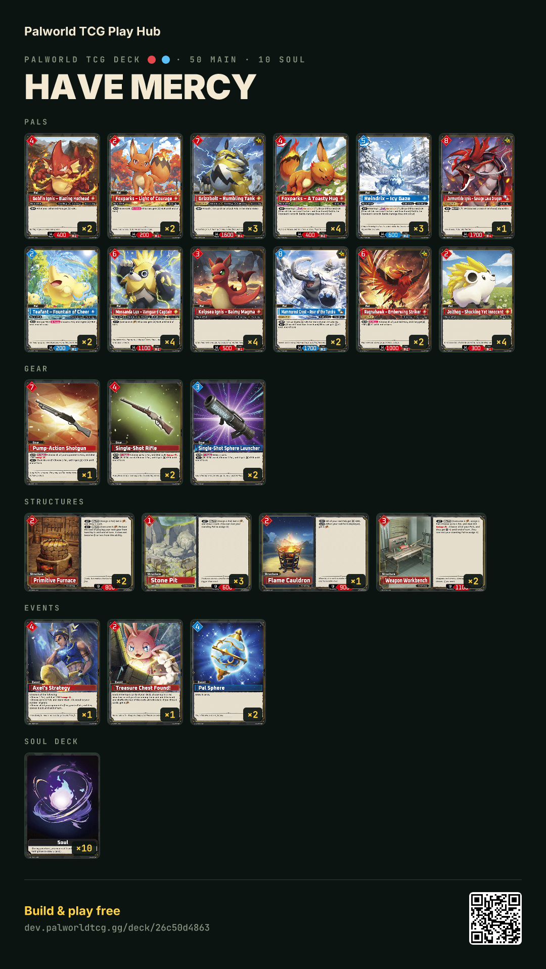 Have Mercy decklist