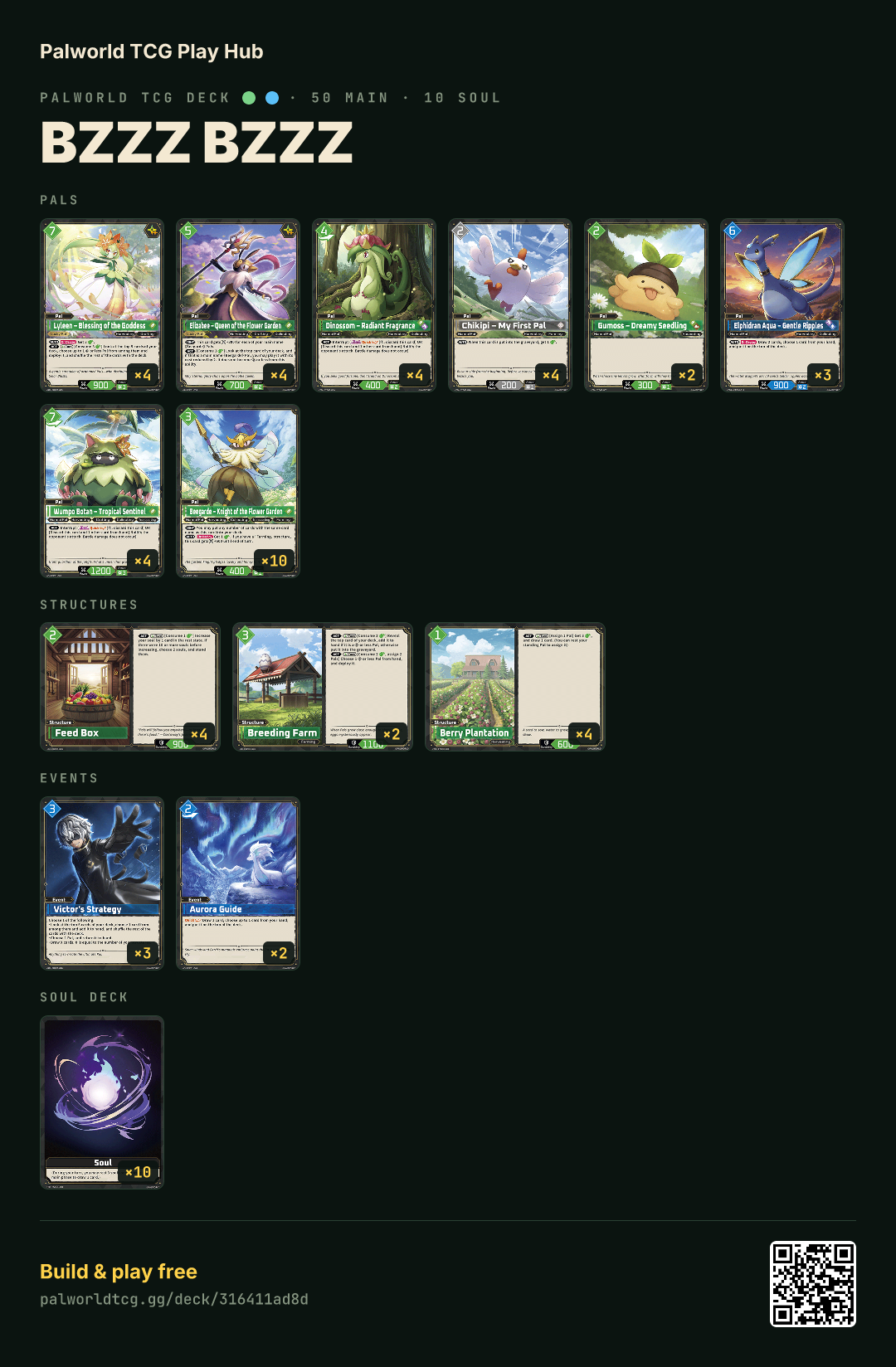 Bzzz Bzzz decklist