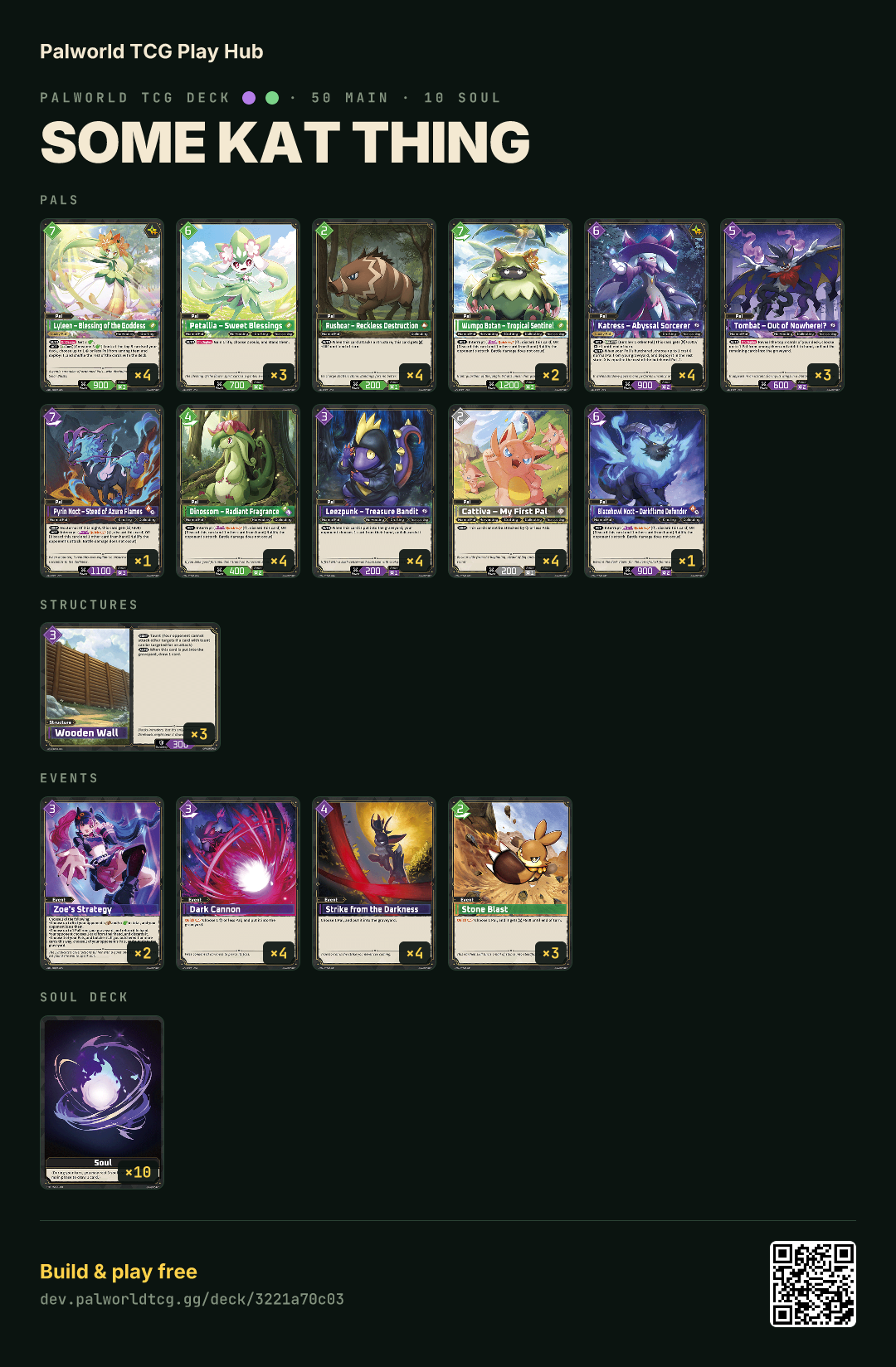 Some Kat Thing decklist