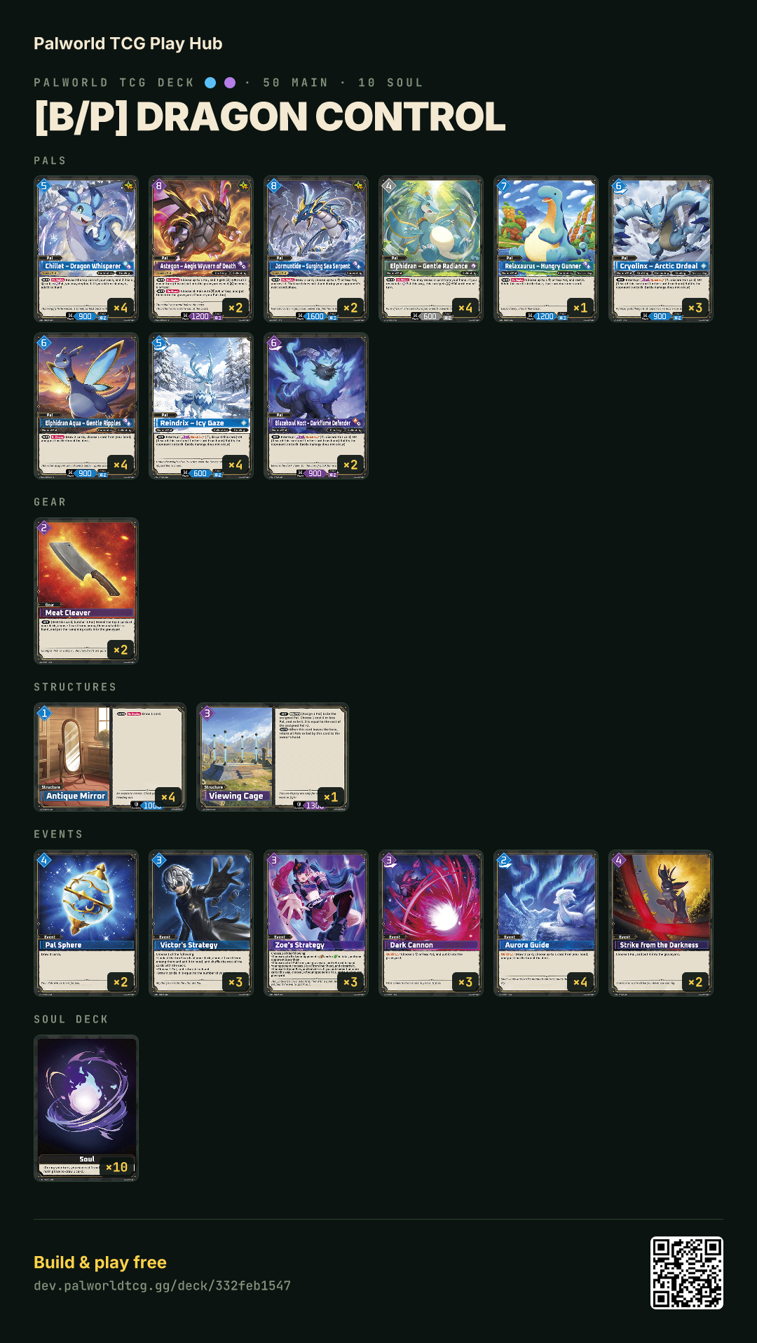 [B/P] Dragon Control decklist