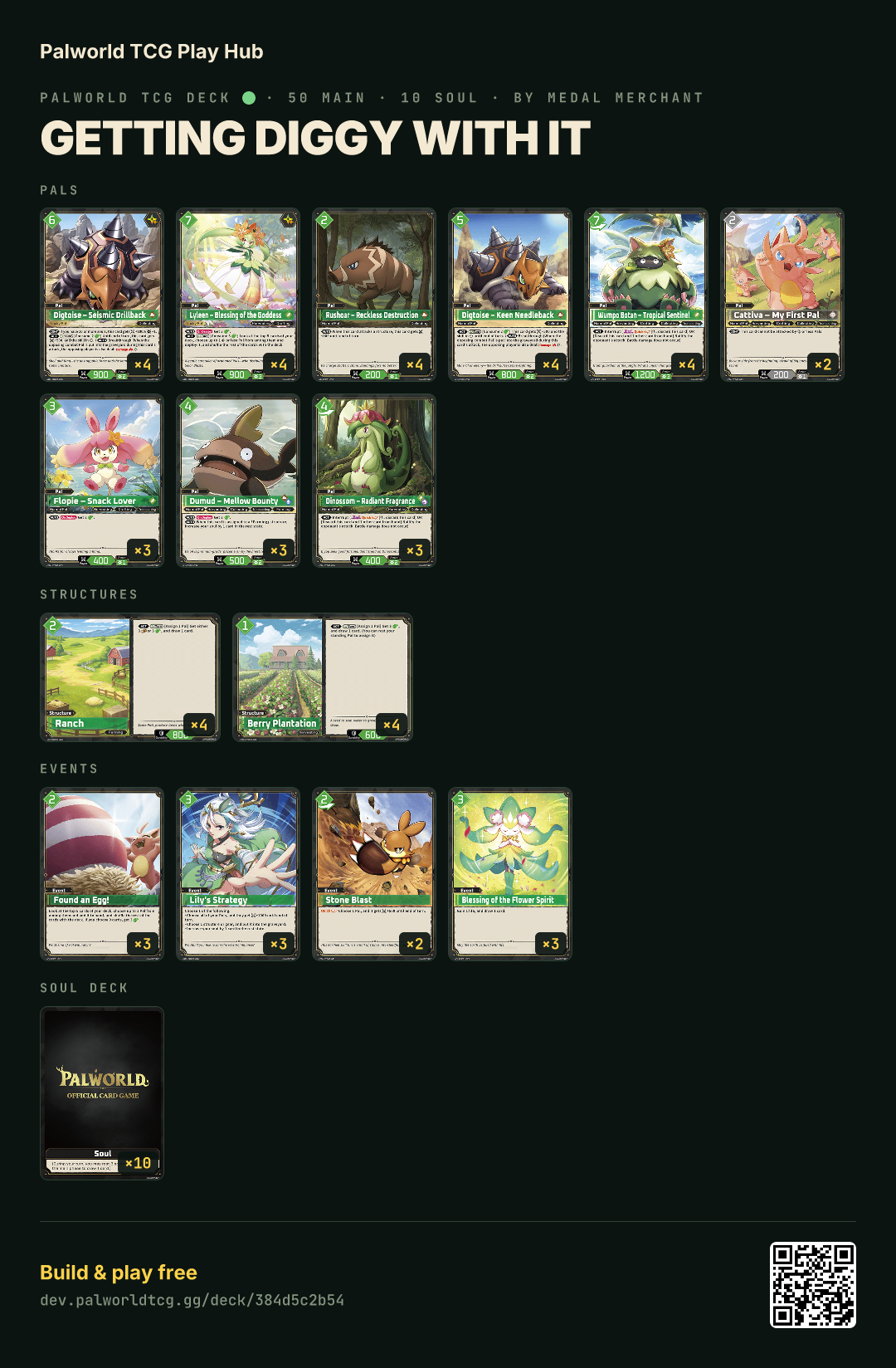 Getting Diggy with it decklist
