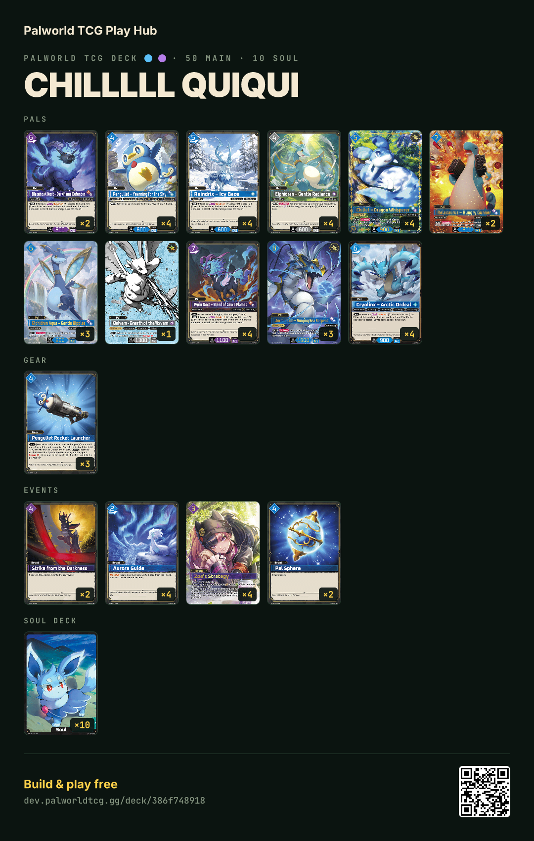 Chilllll QuiQui decklist