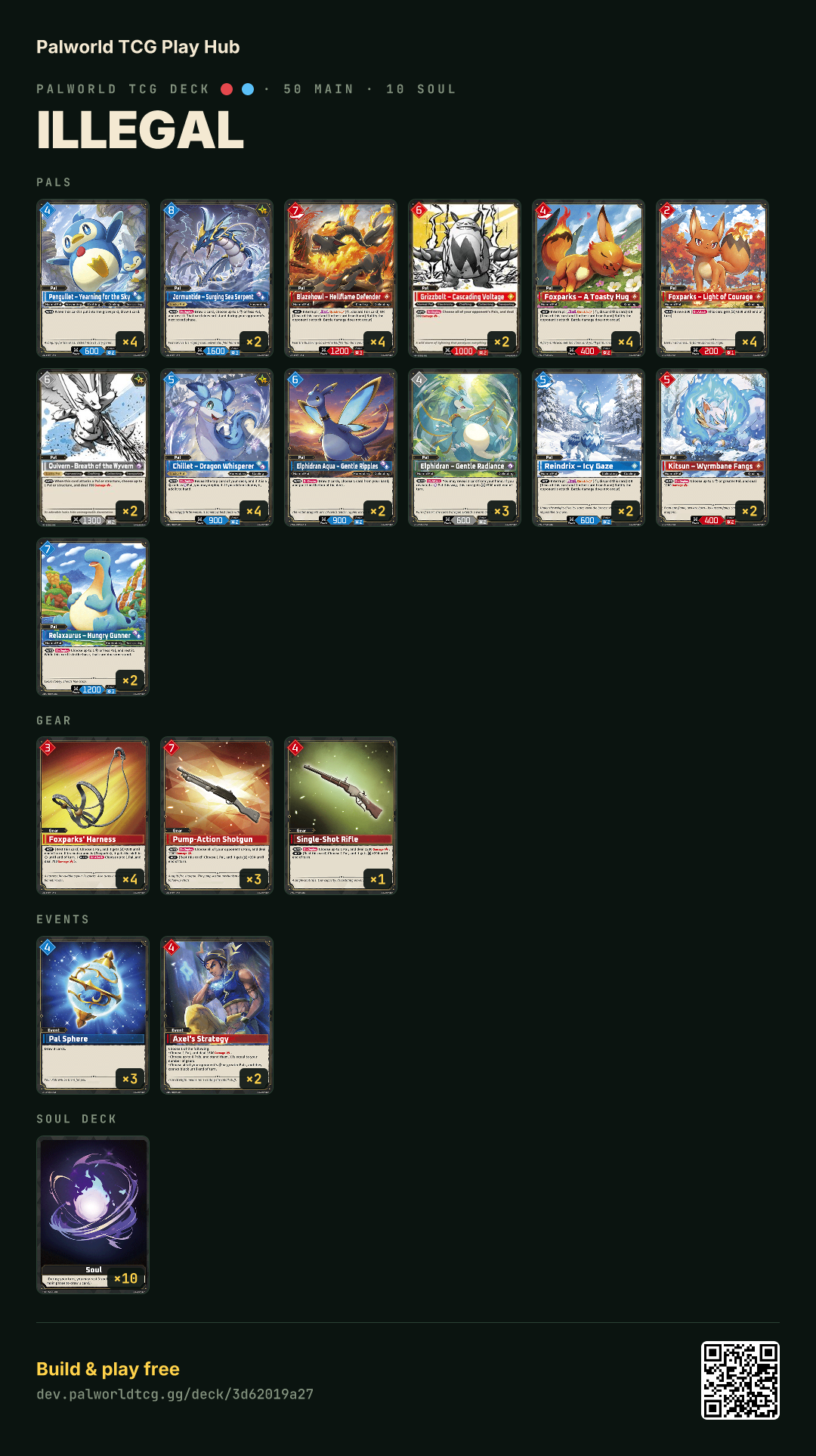illegal decklist