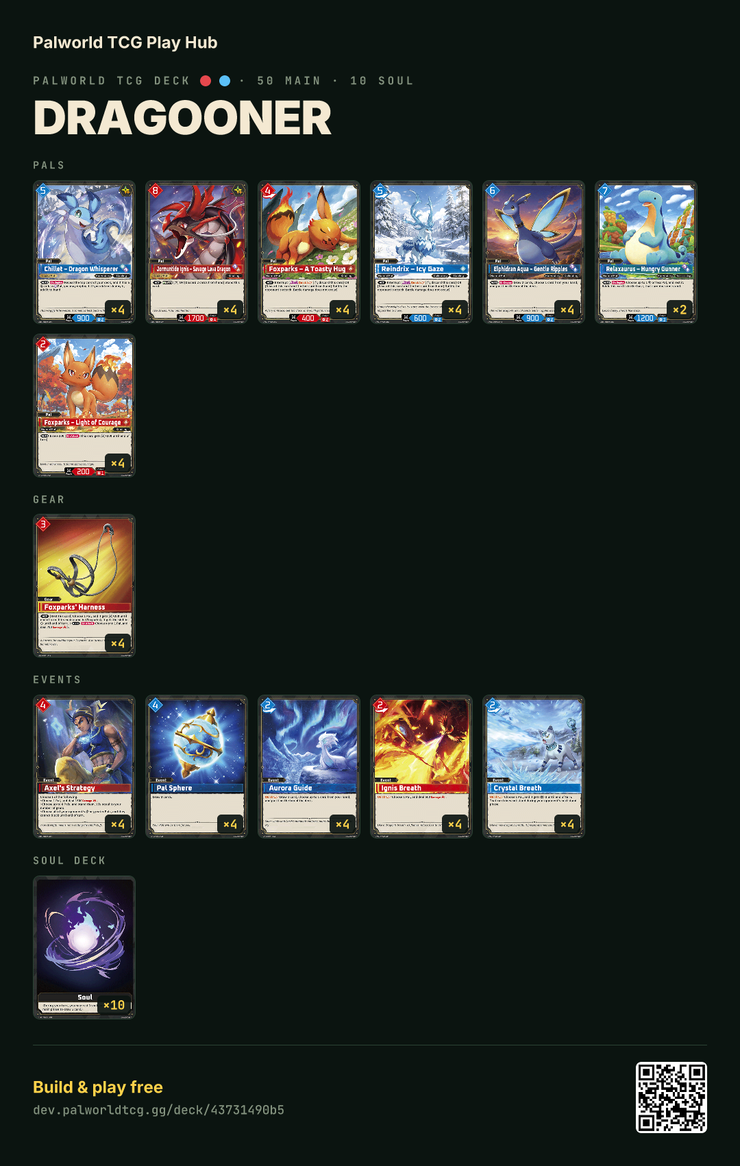 Dragooner decklist