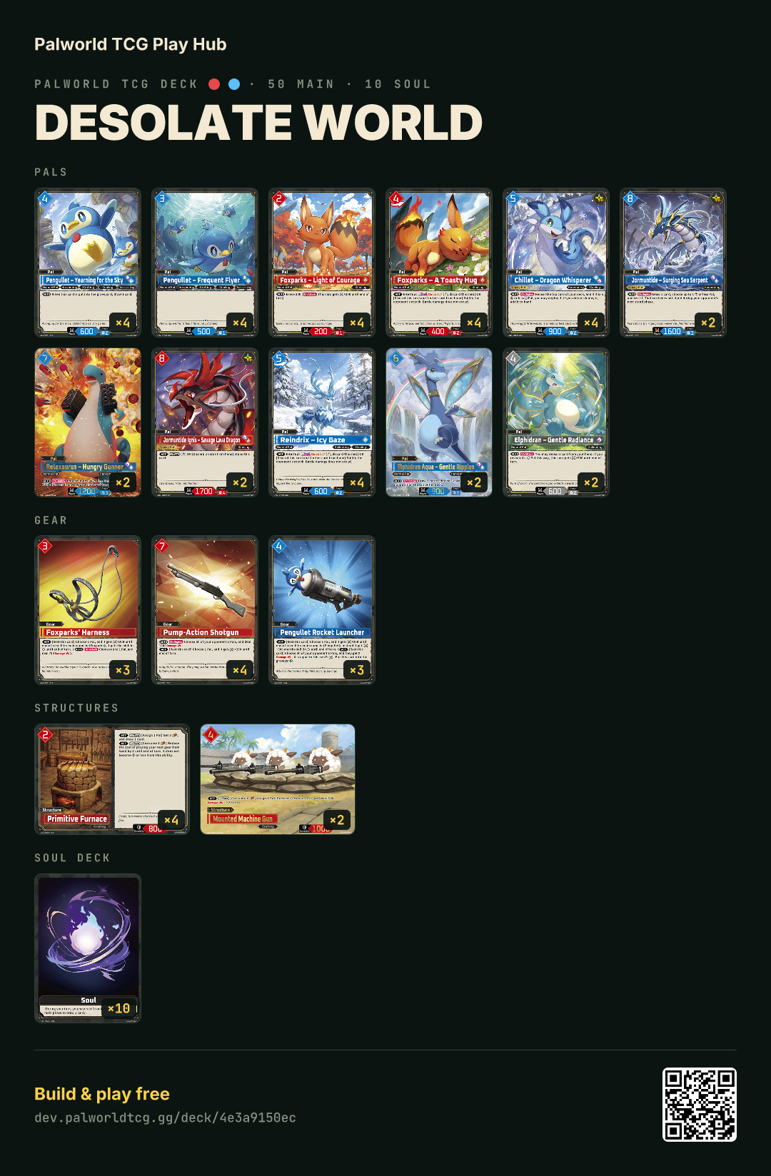 Desolate World decklist