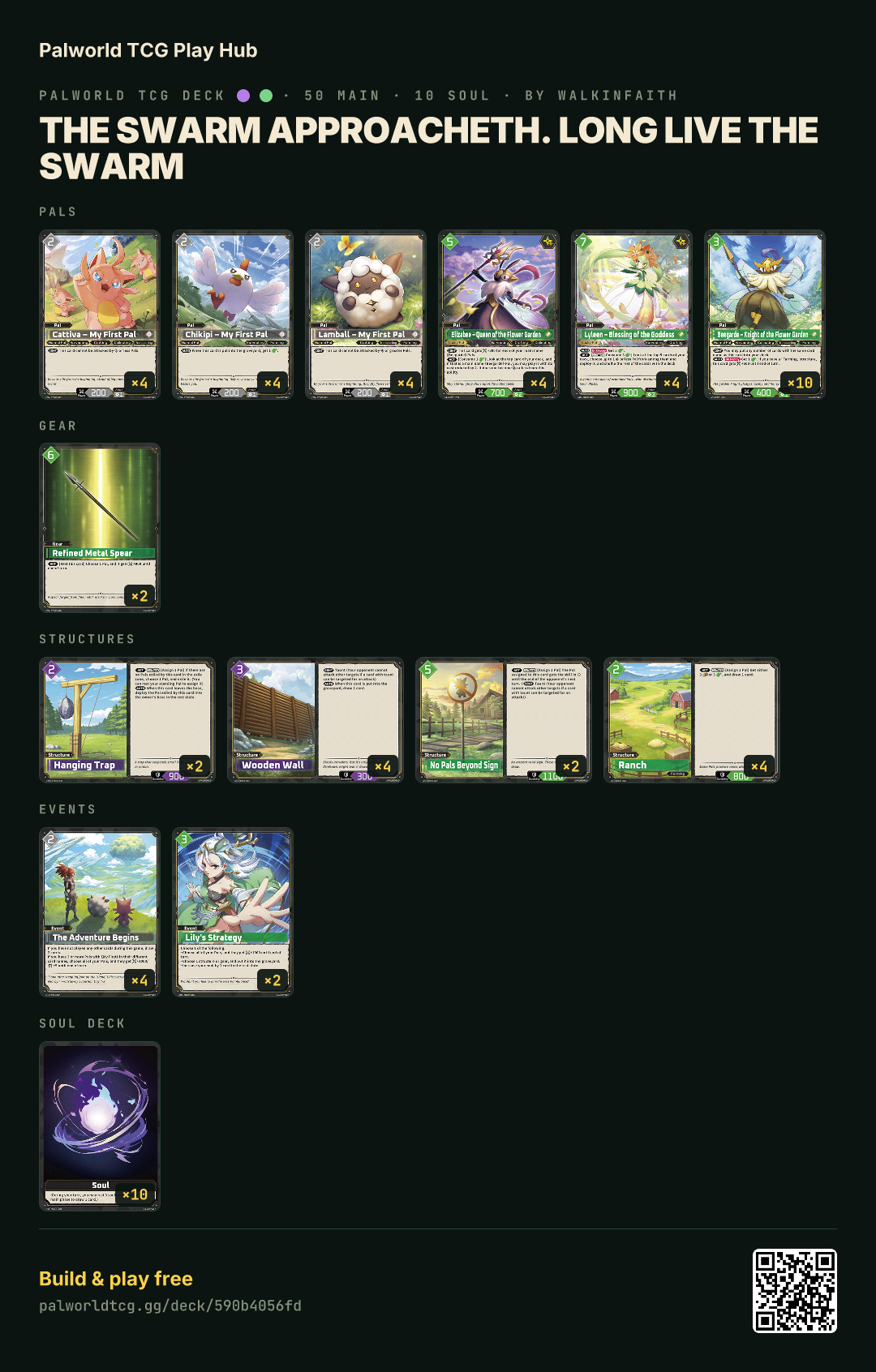 The Swarm Approacheth. Long Live The Swarm decklist