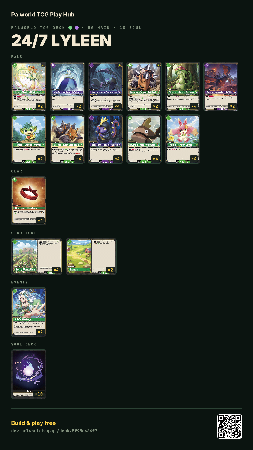 24/7 Lyleen decklist