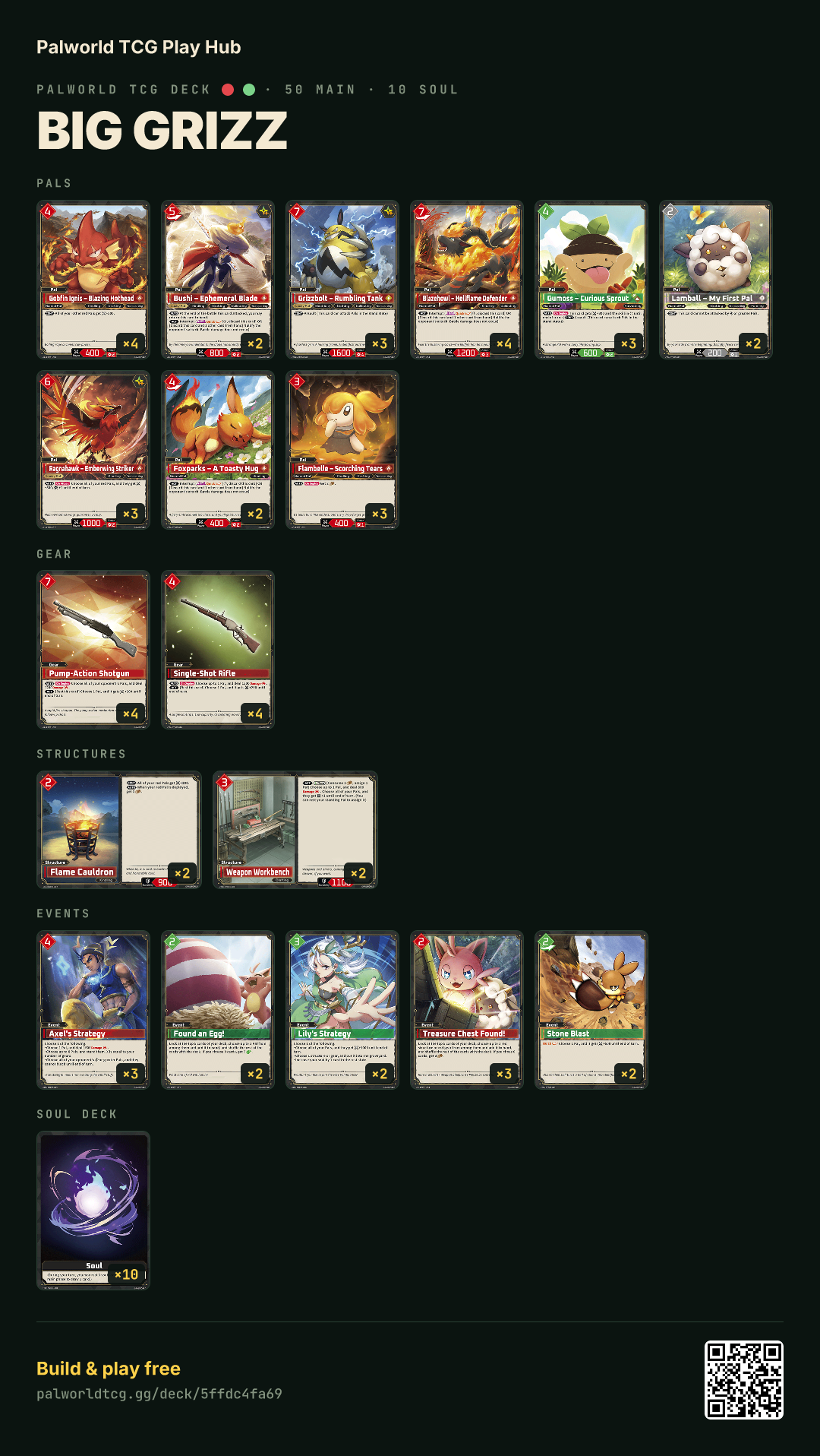 Big Grizz decklist