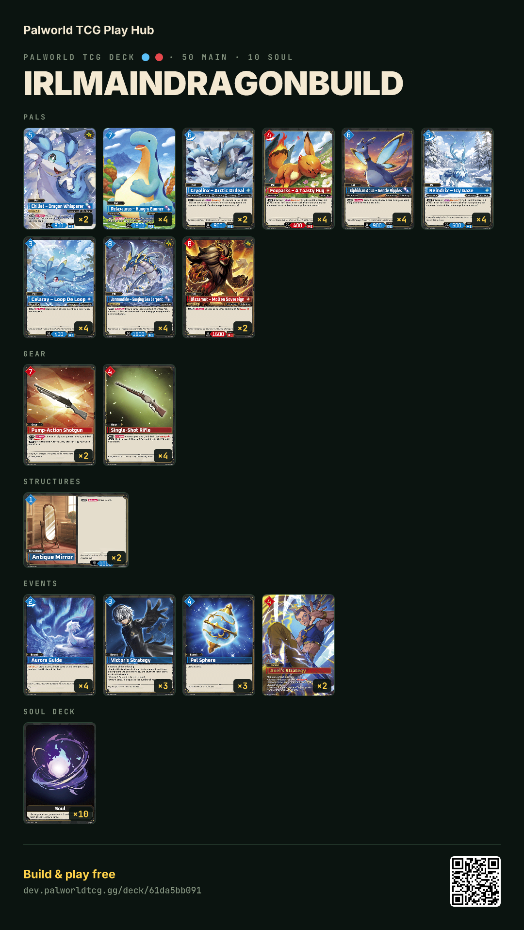 IRLMainDragonBuild decklist
