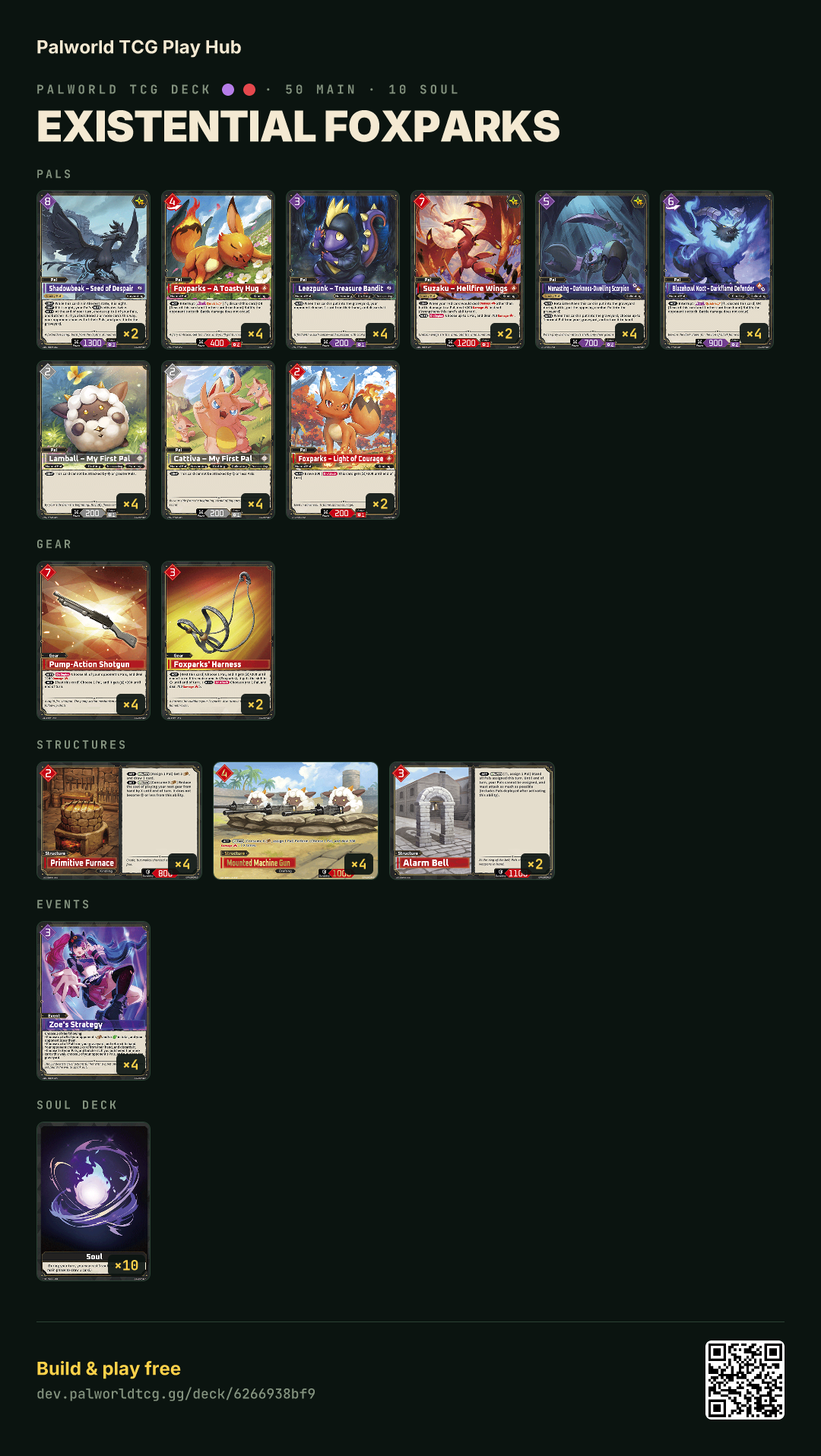 Existential Foxparks decklist
