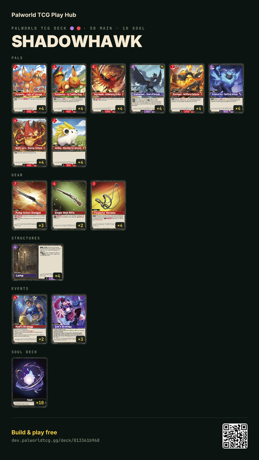 Shadowhawk decklist