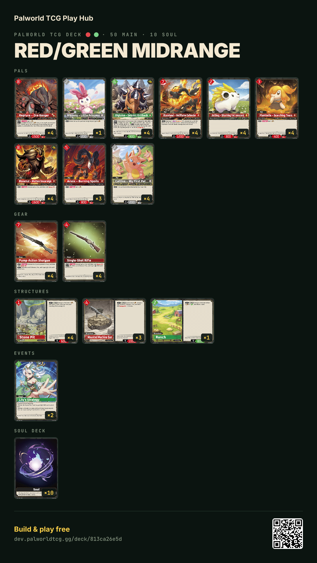 Red/Green Midrange decklist