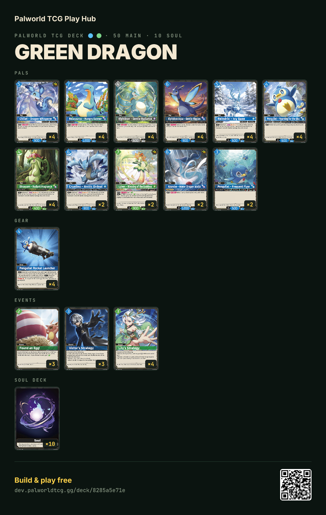 Green Dragon decklist