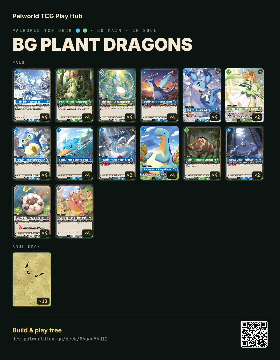 BG Plant Dragons decklist