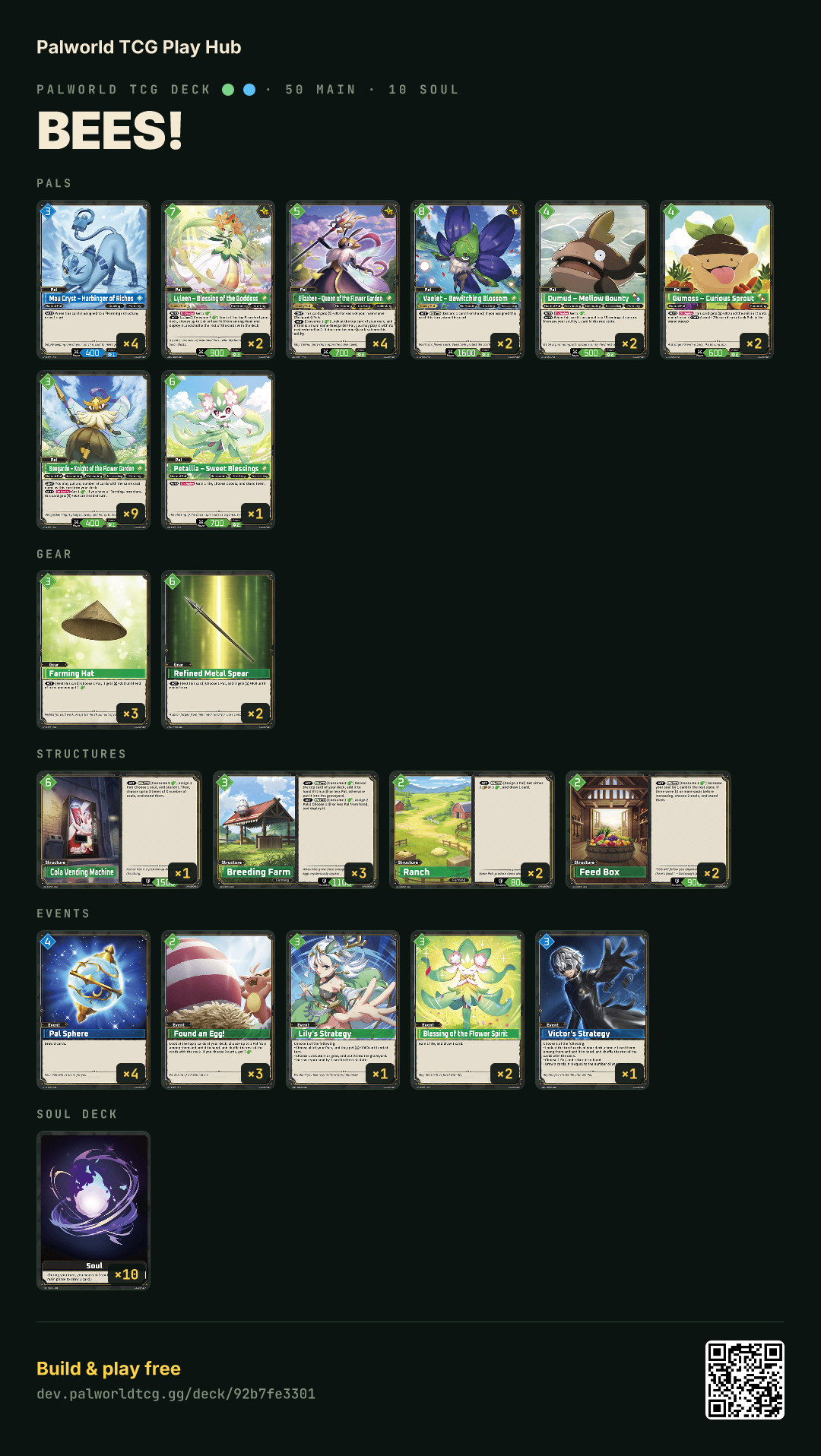 Bees! decklist