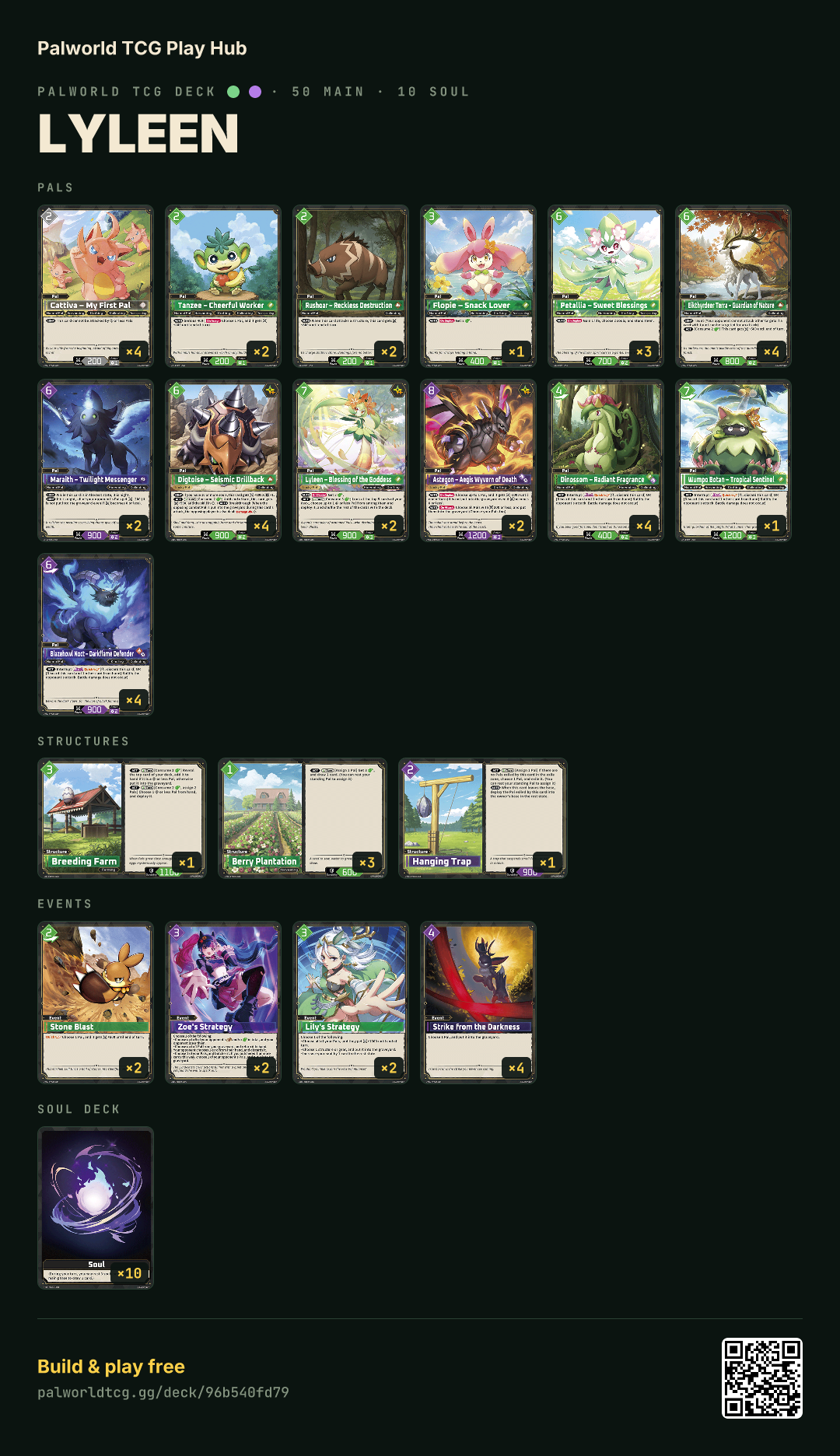 lyleen decklist