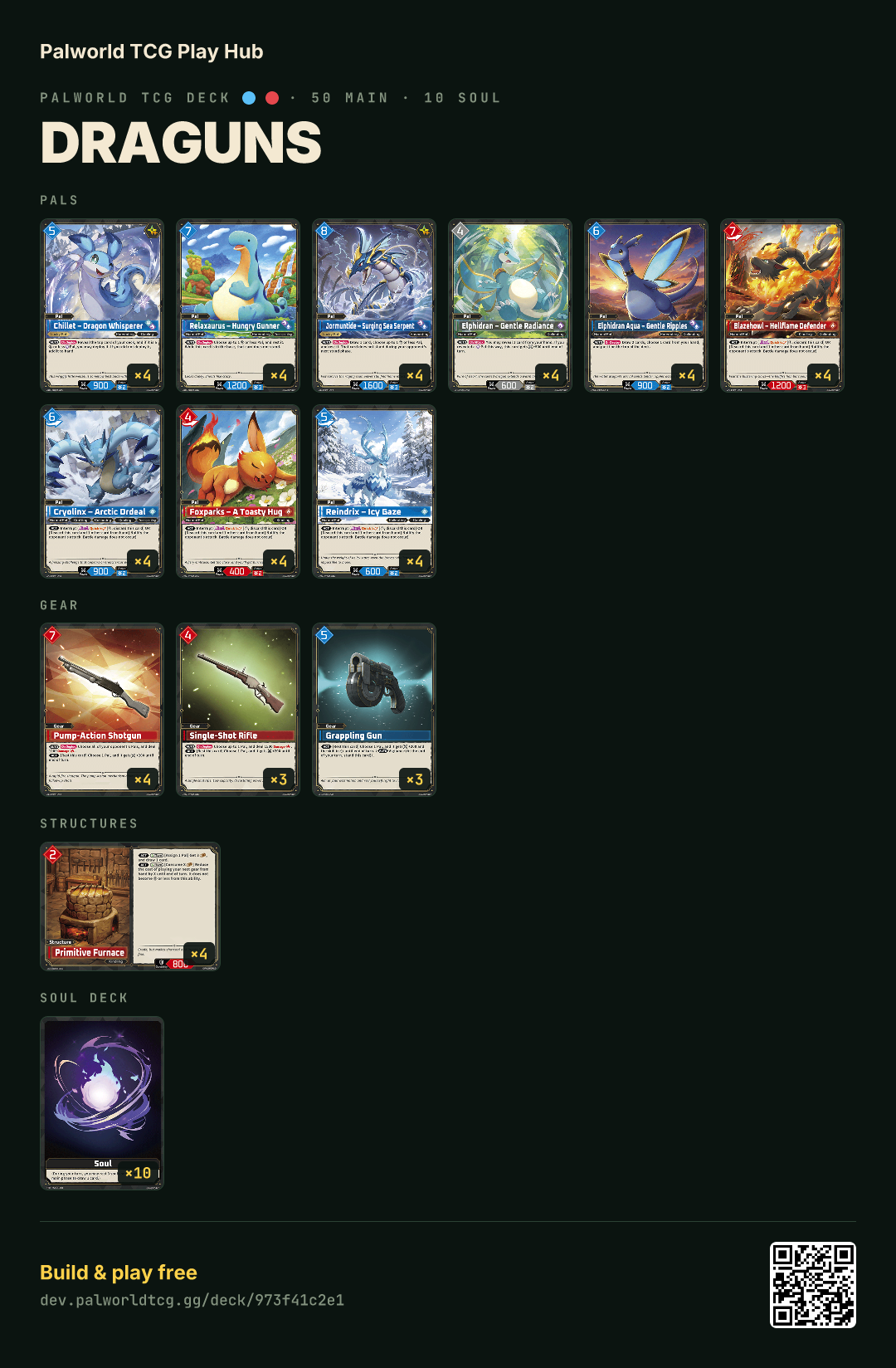 Draguns decklist