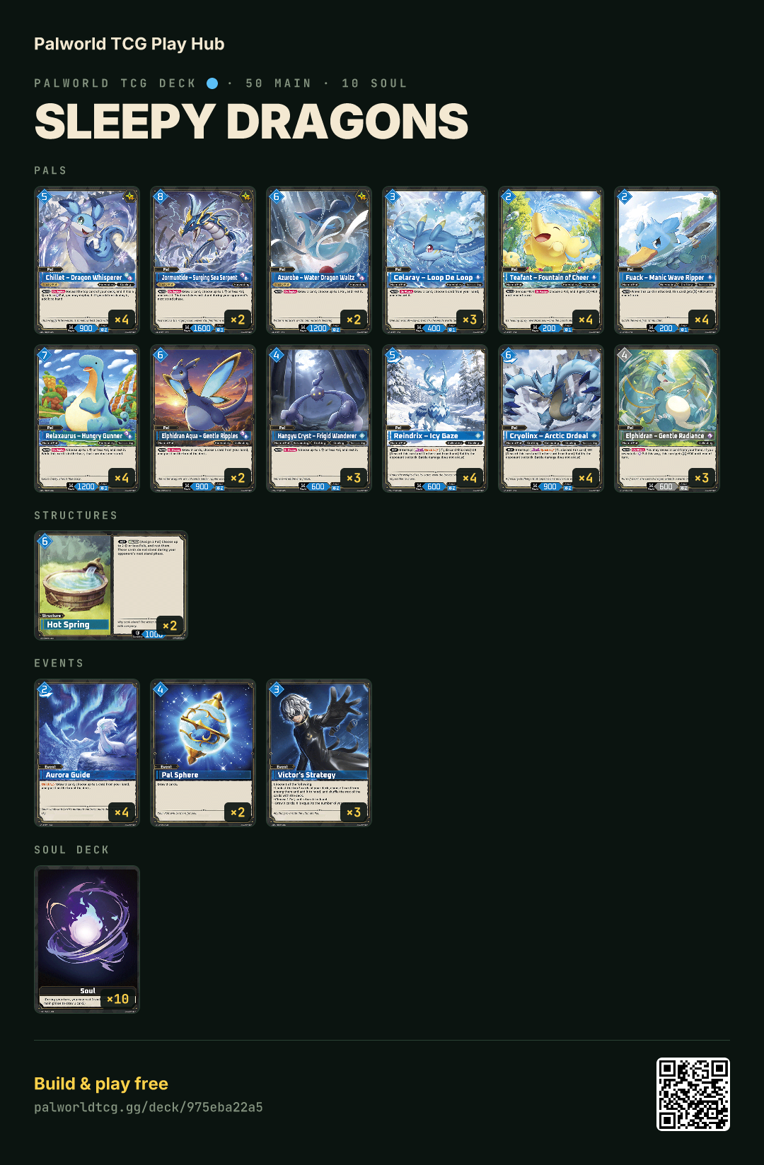 Sleepy dragons decklist