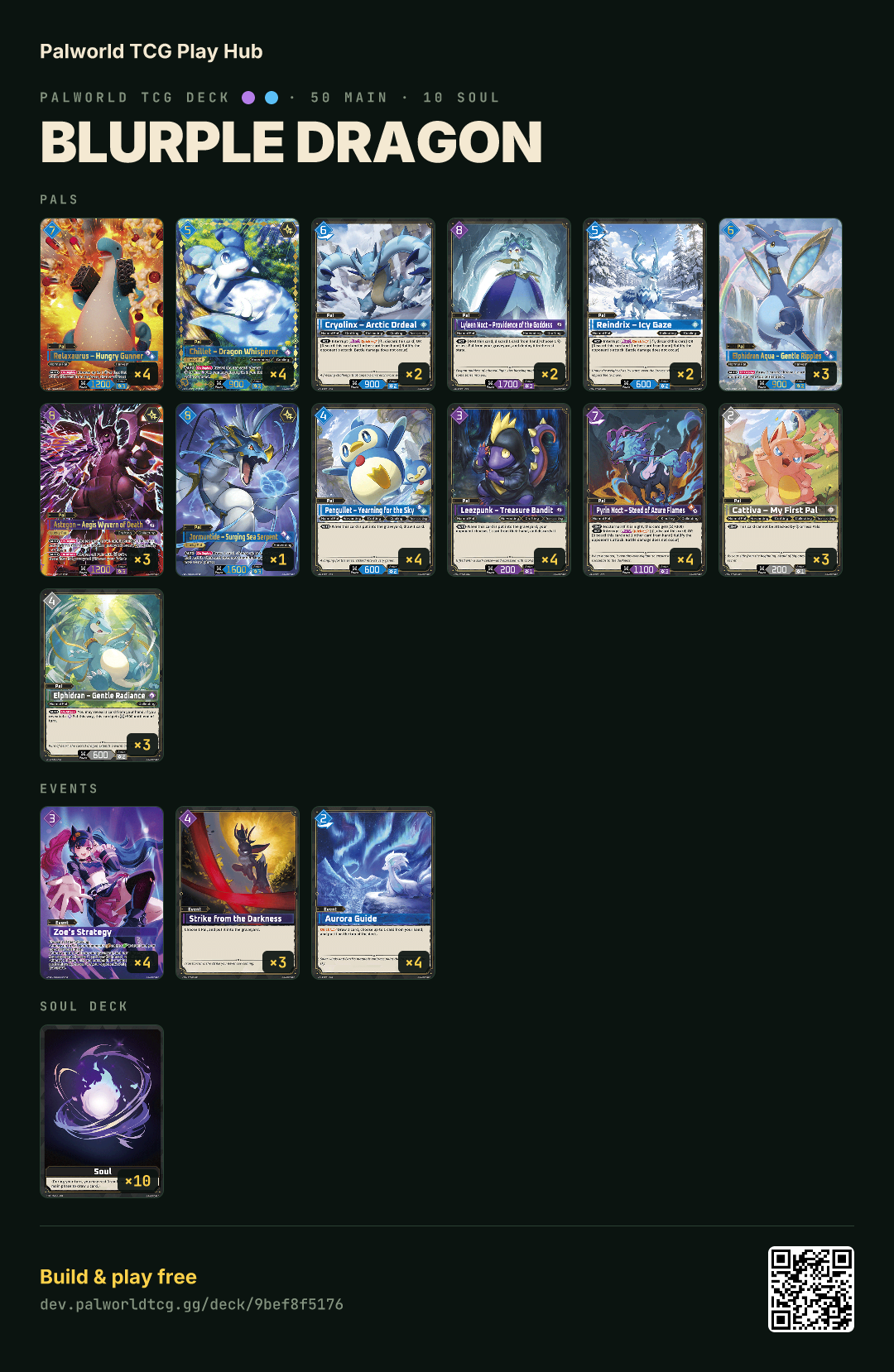 Blurple Dragon decklist