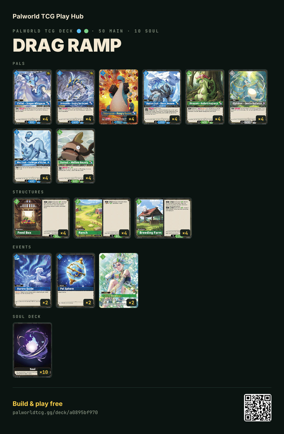 drag ramp decklist