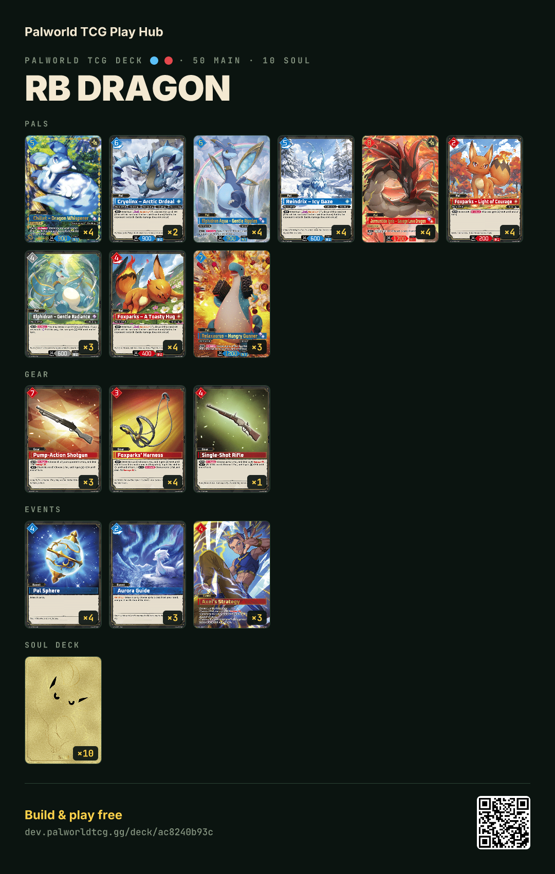 RB Dragon decklist