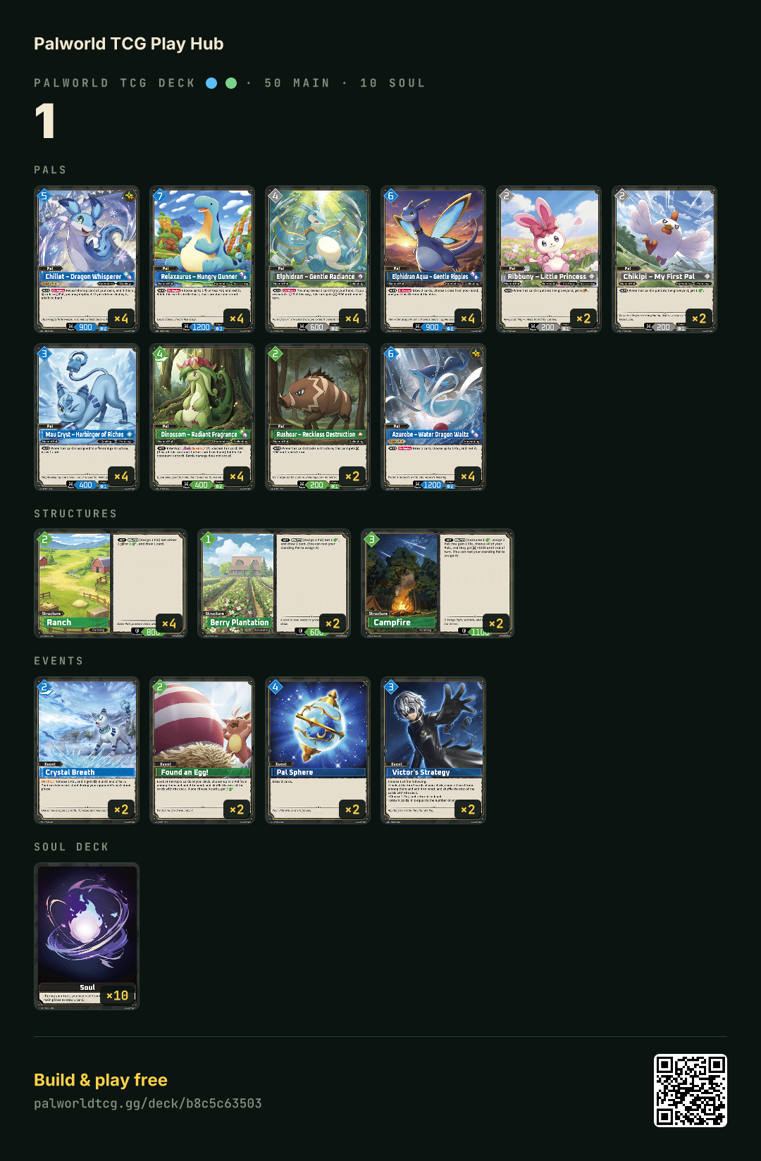 1 decklist