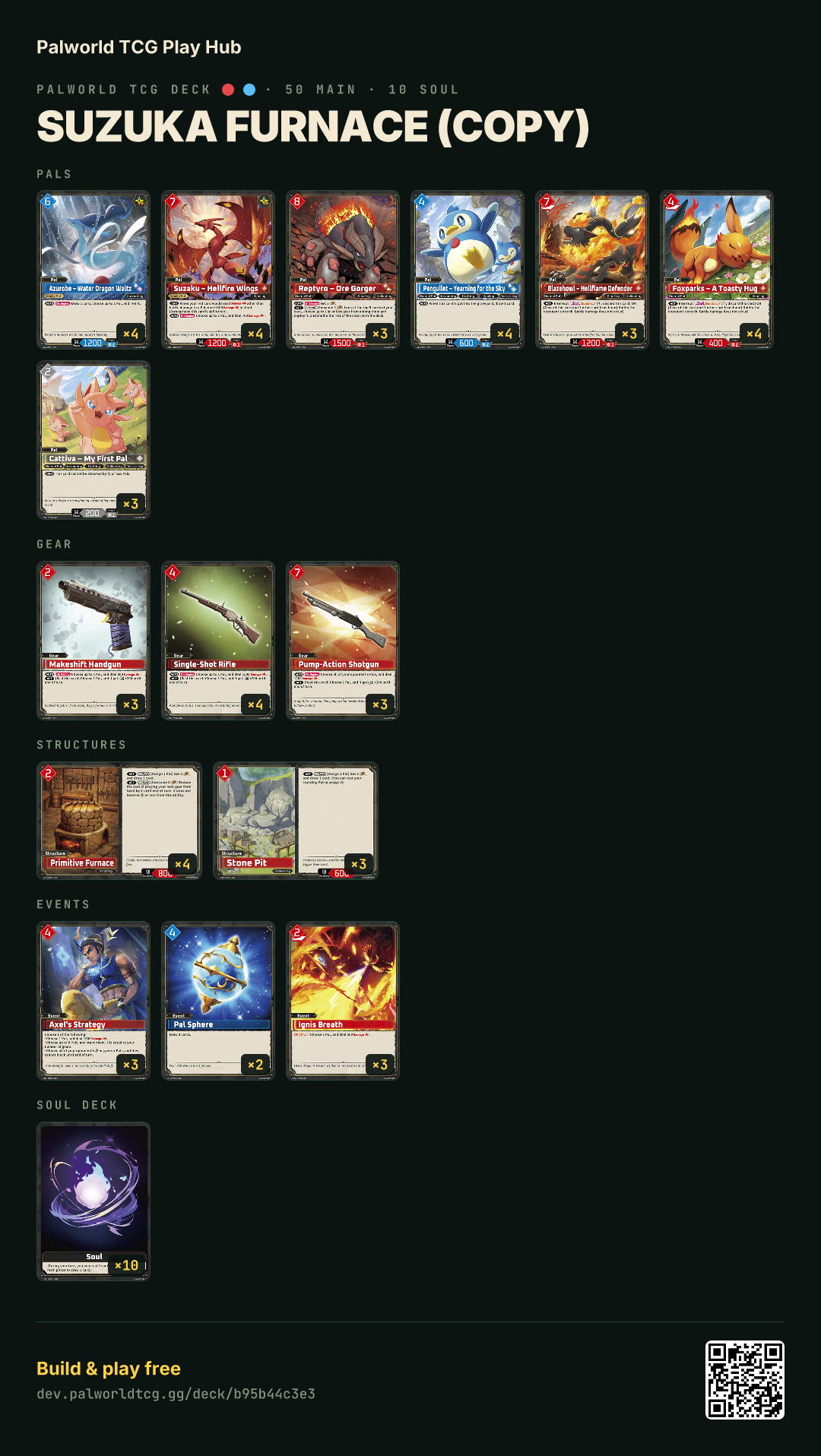 suzuka furnace (copy) decklist