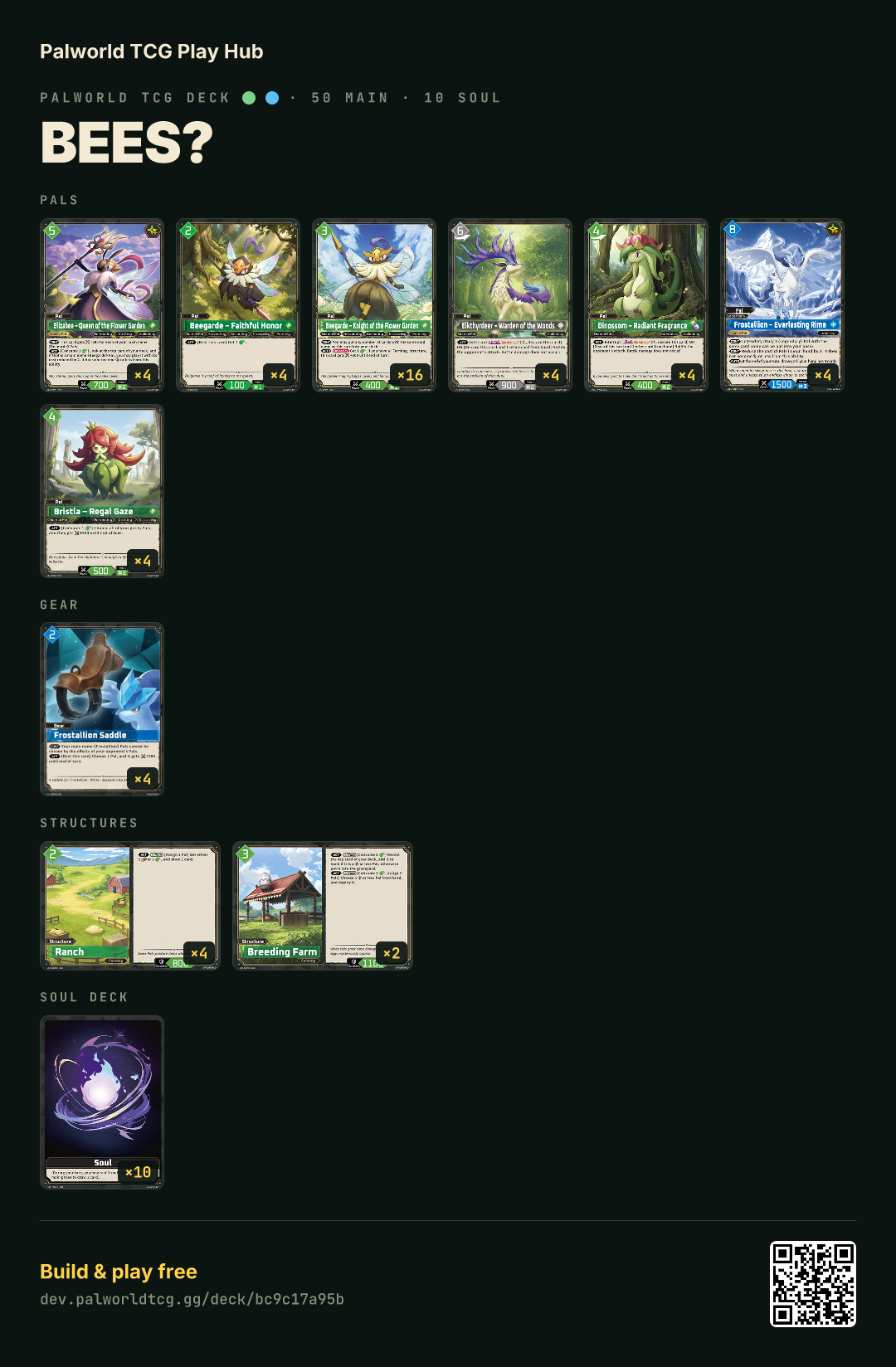 Bees? decklist