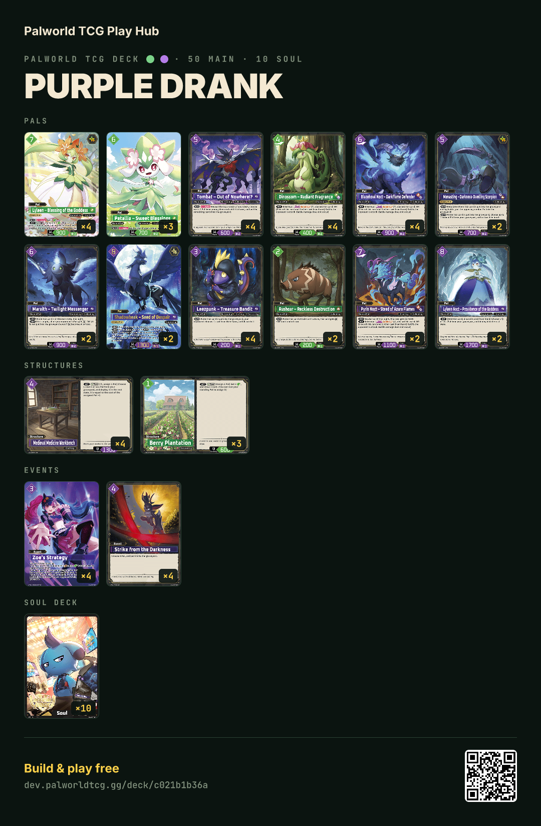 Purple Drank decklist