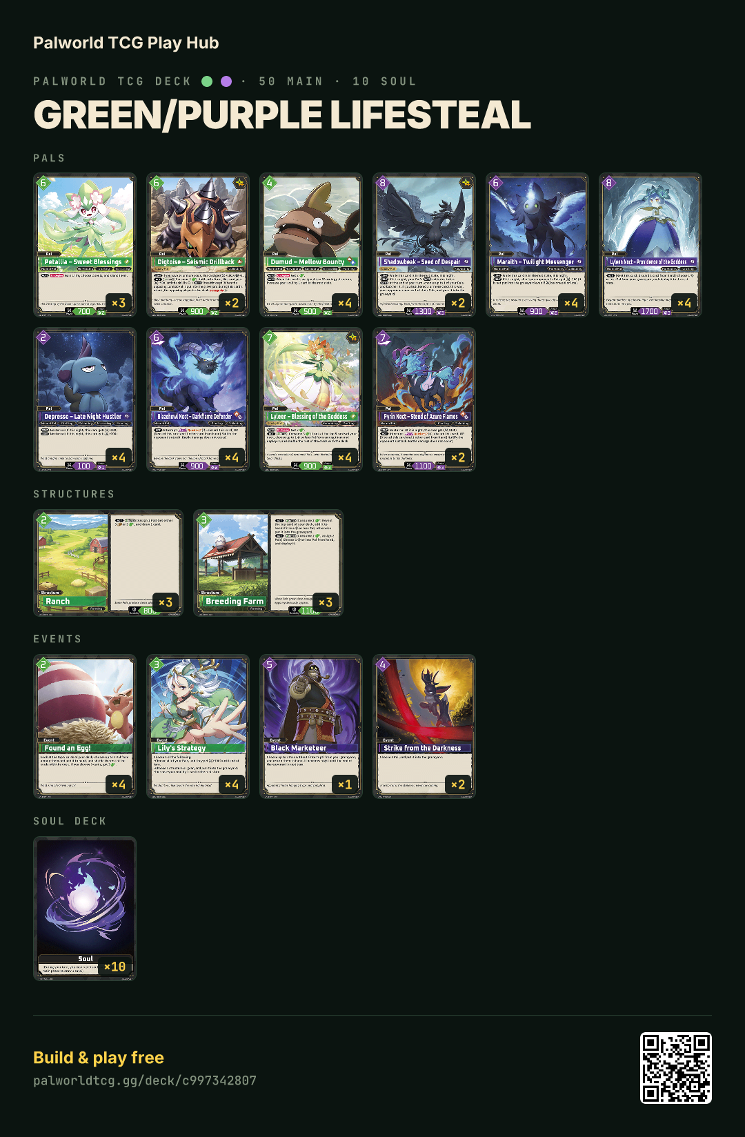 green/purple lifesteal decklist