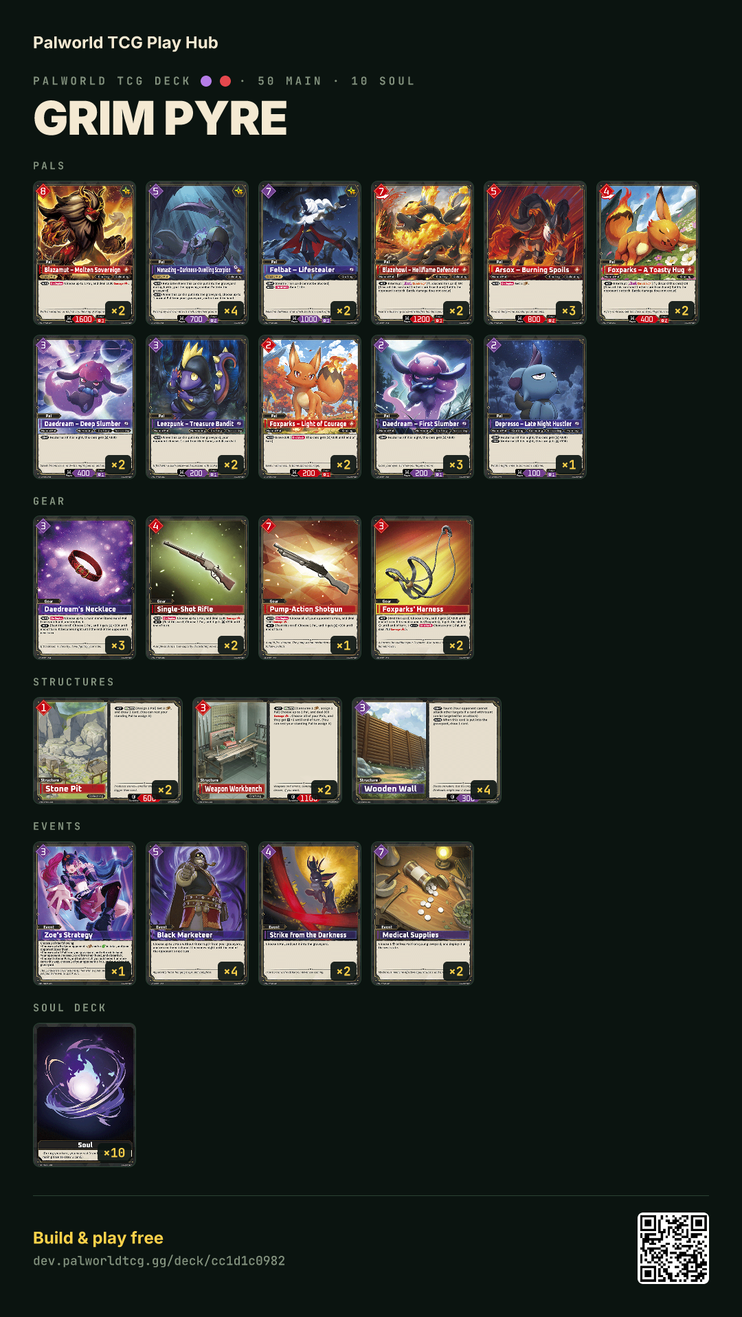 Grim Pyre decklist