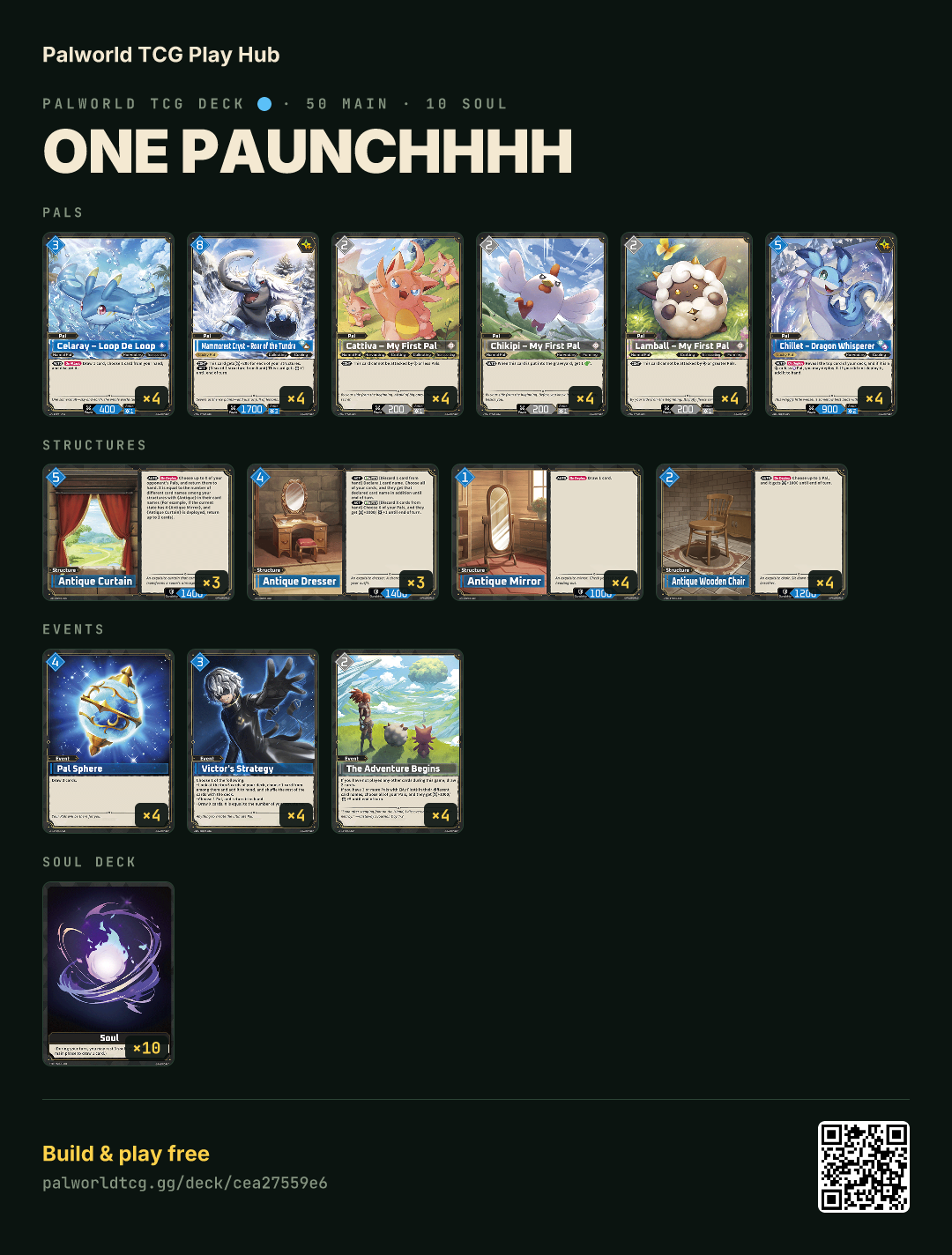 One PAUNCHHHH decklist