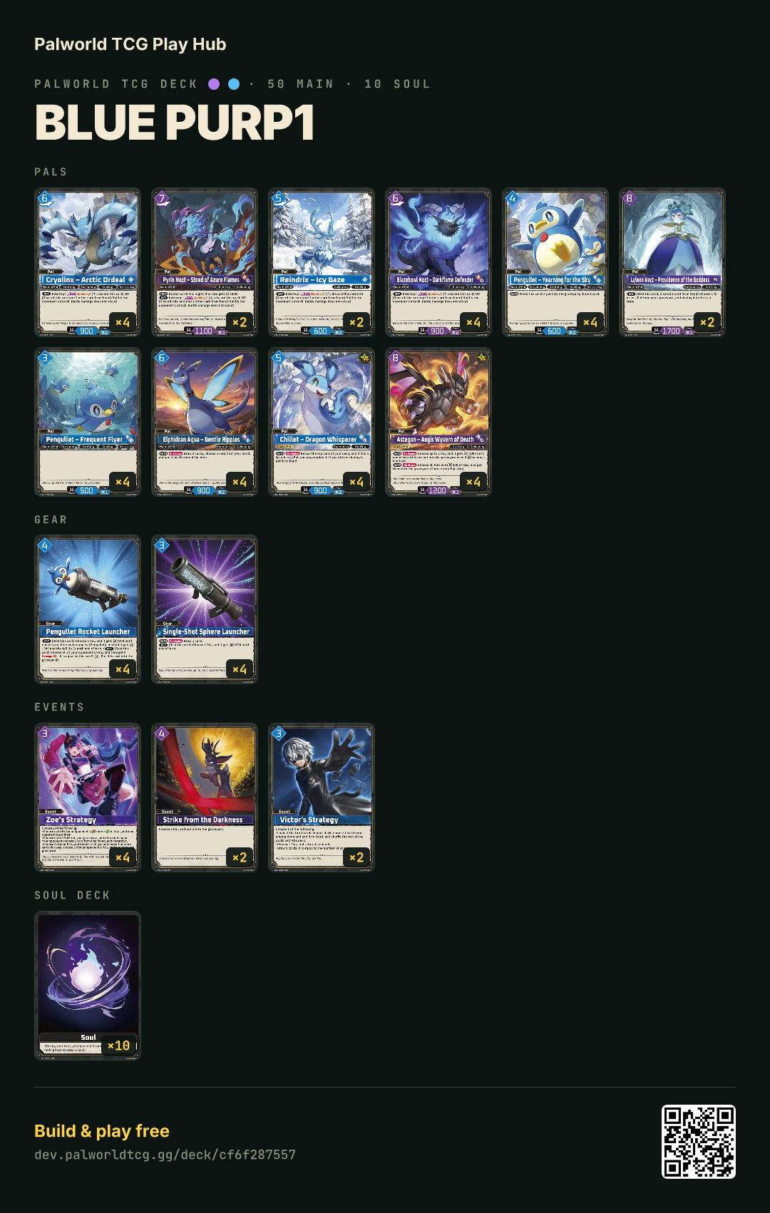 Blue Purp1 decklist