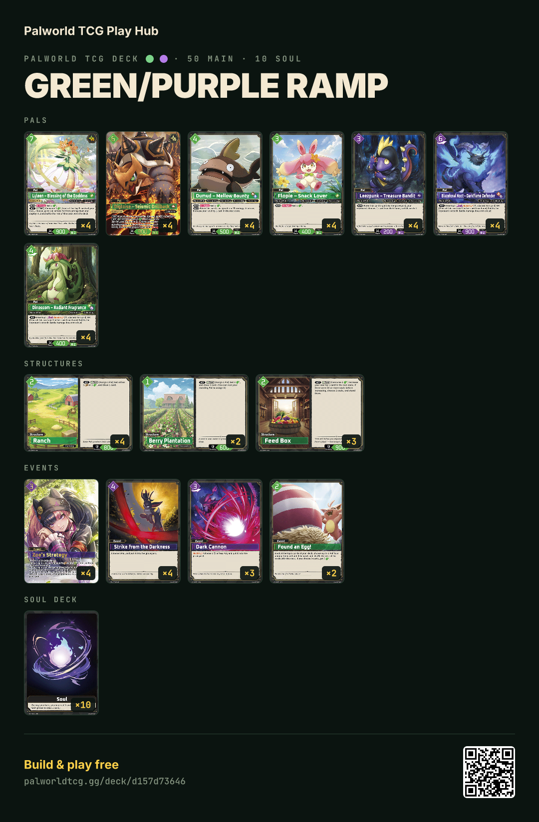 Green/Purple ramp decklist