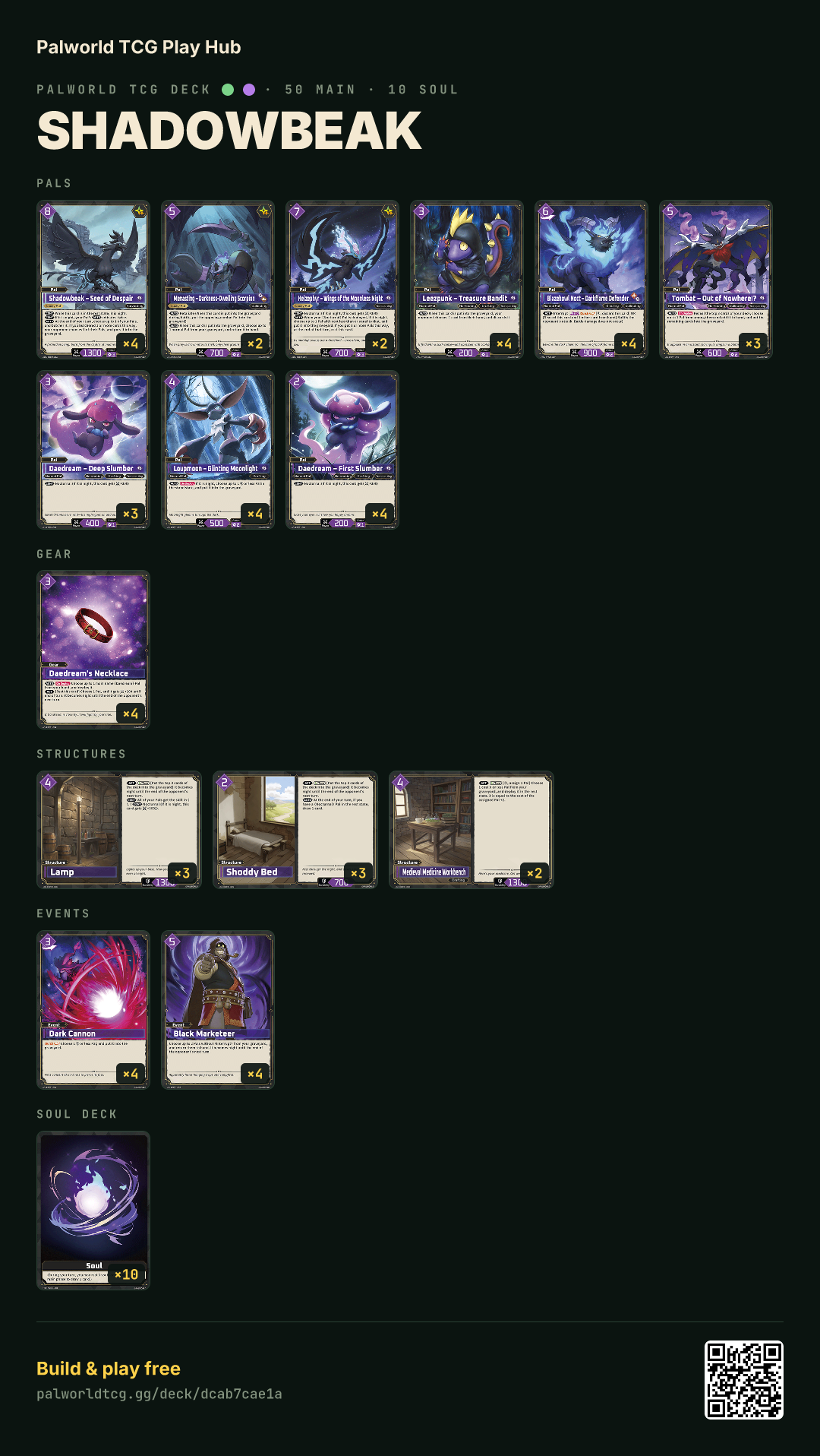Shadowbeak decklist