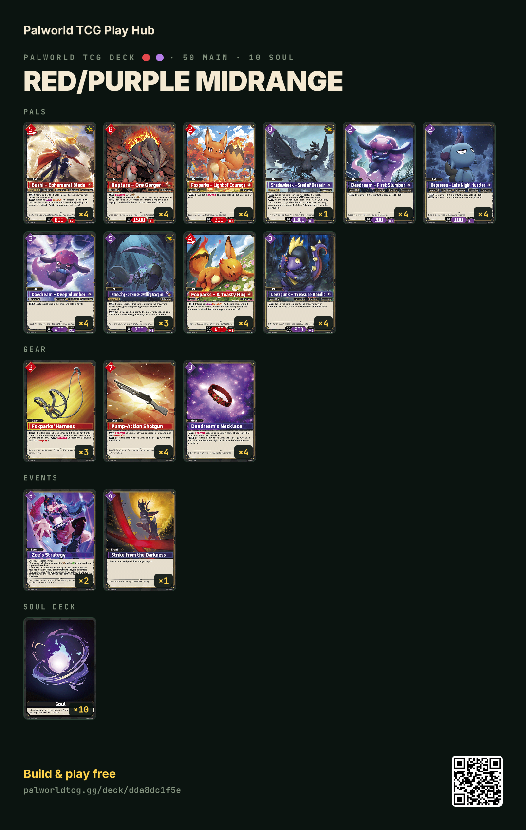 Red/Purple Midrange decklist