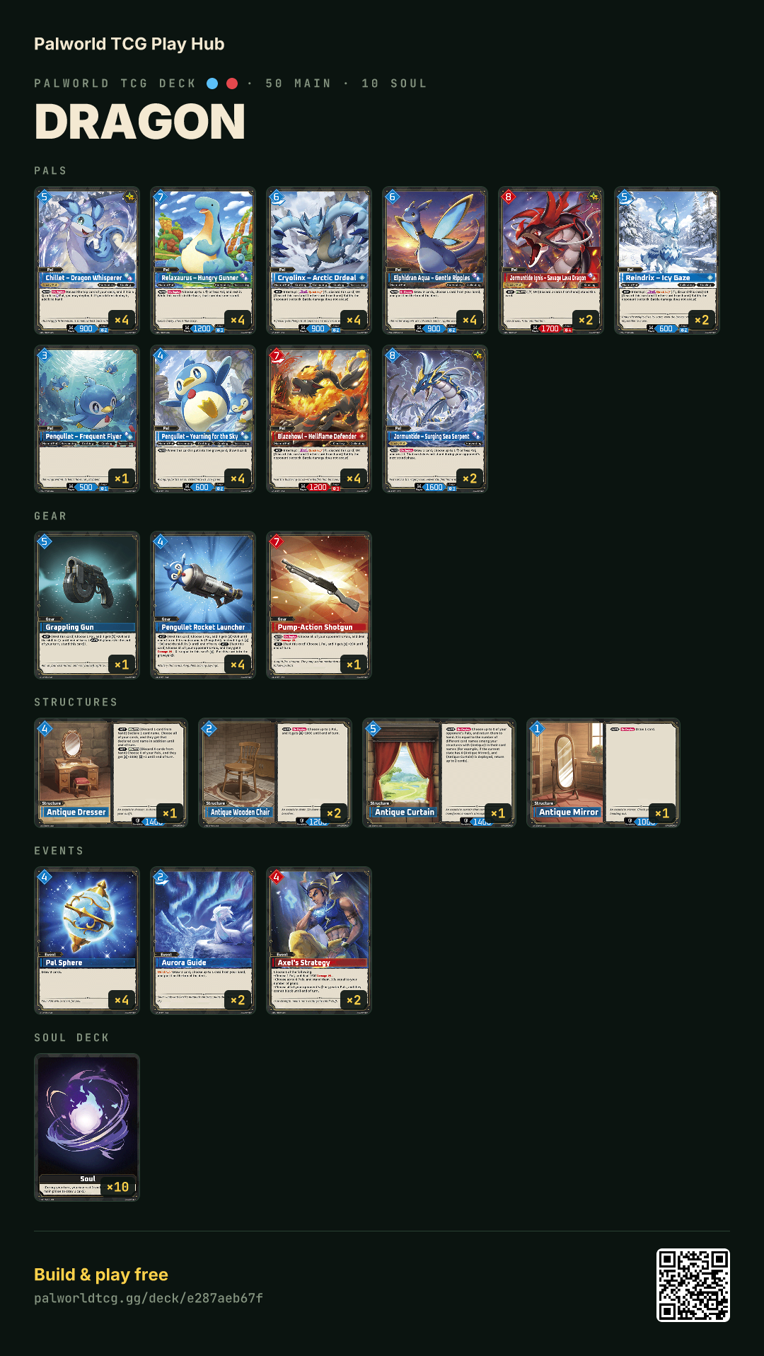 dragon decklist