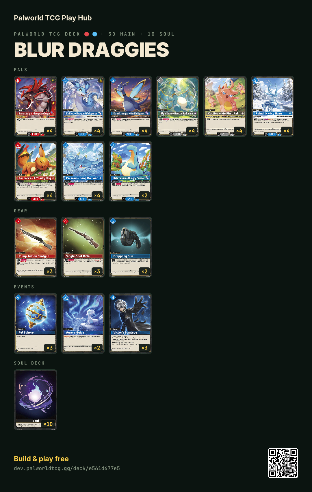 Blur Draggies decklist