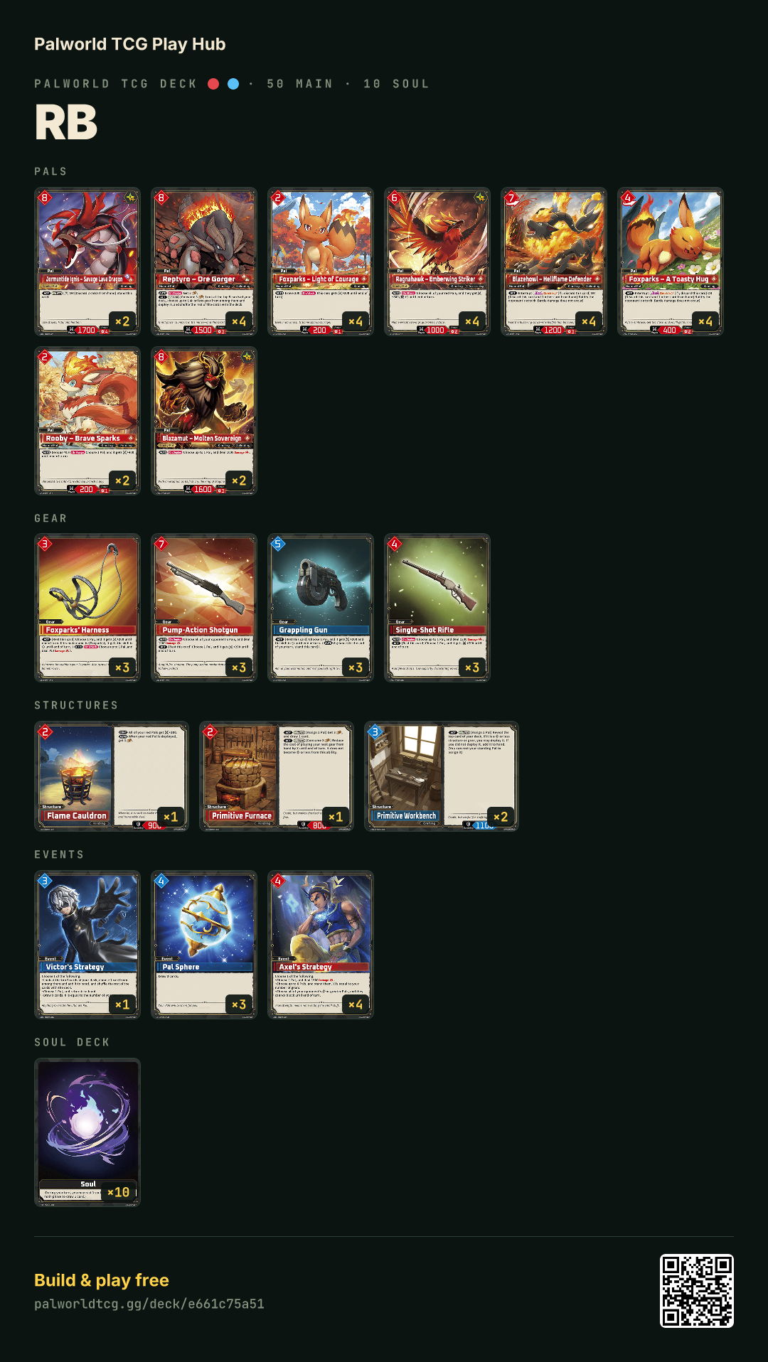 RB decklist