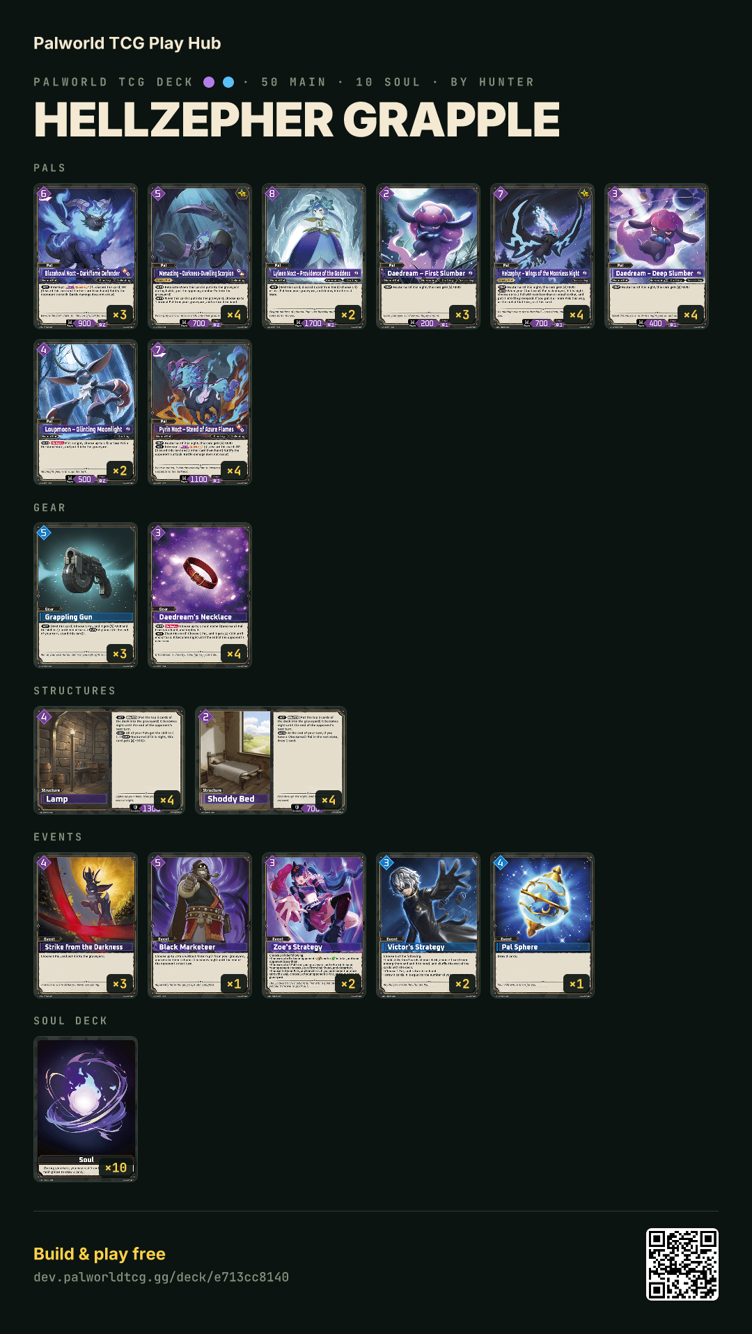 Hellzepher Grapple decklist