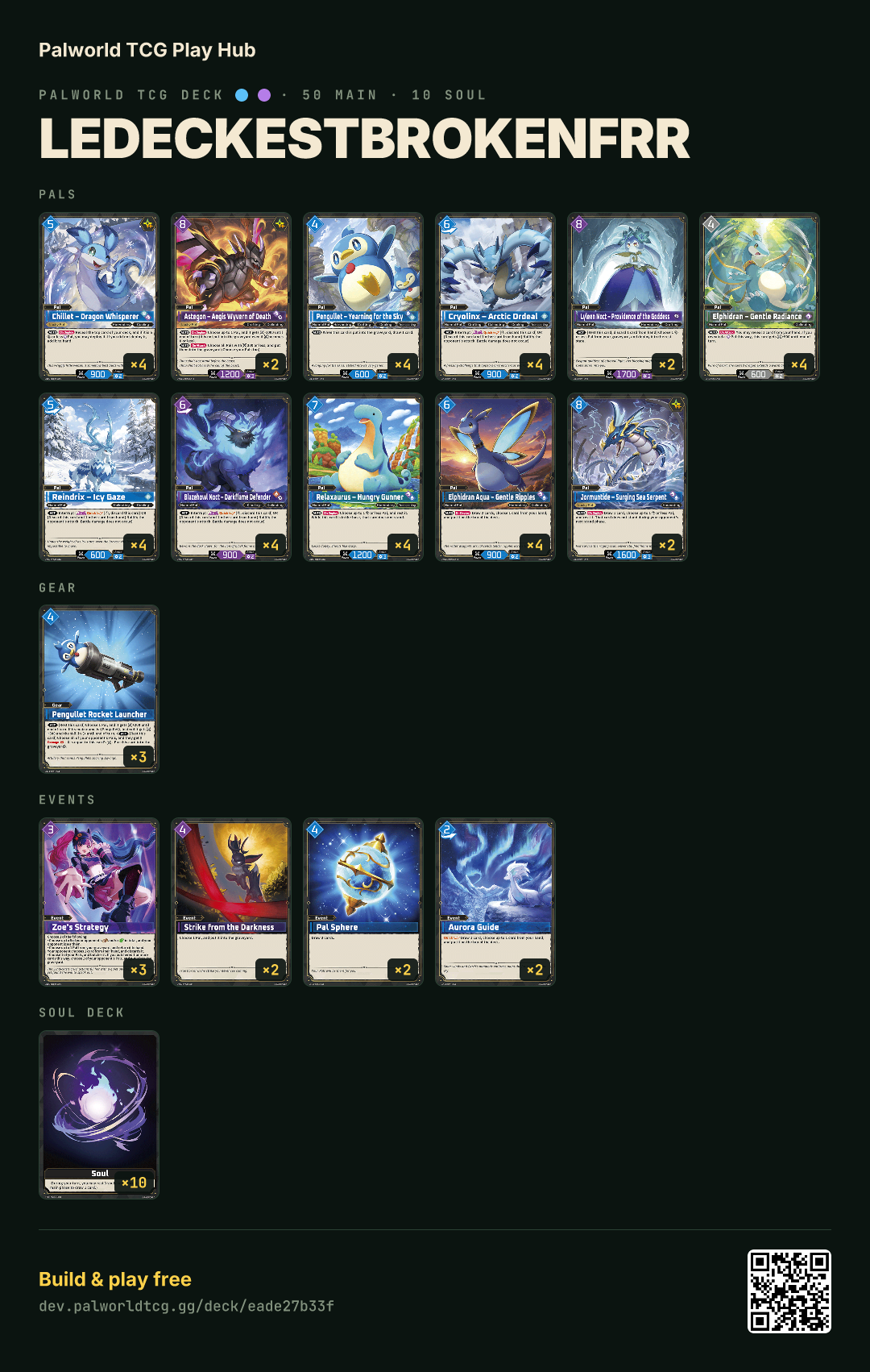 LeDeckEstBrokenFrr decklist