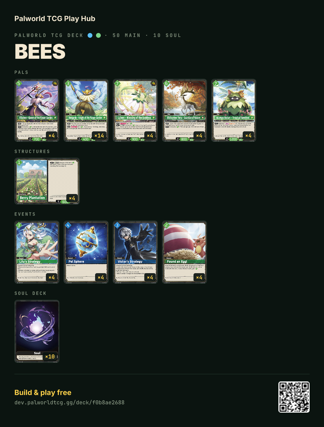 bees decklist