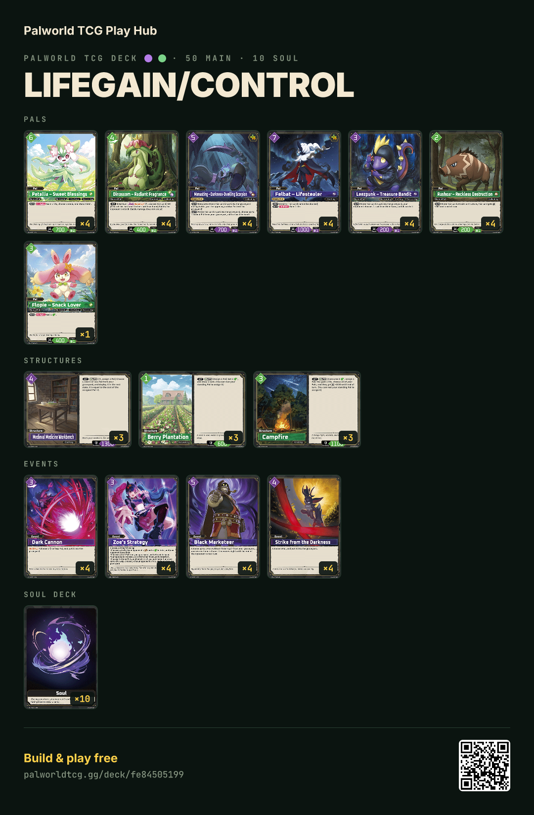 lifegain/control decklist