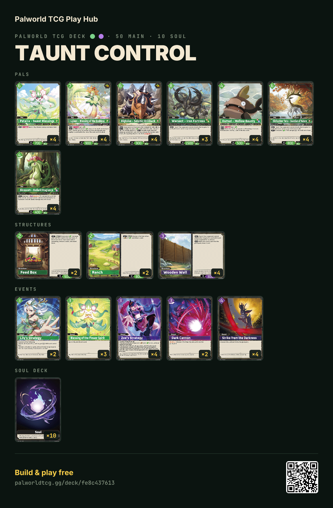 Taunt Control decklist