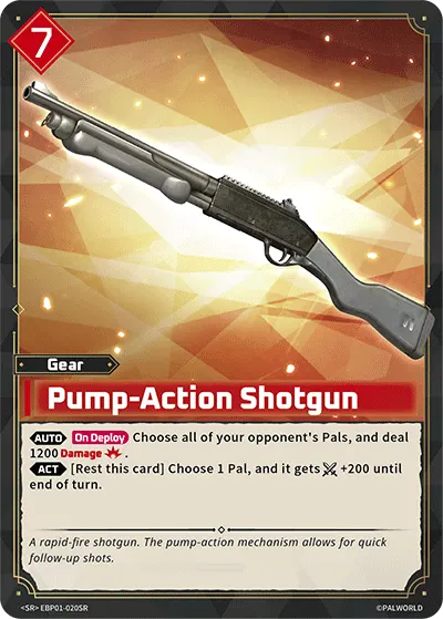 Pump-Action Shotgun