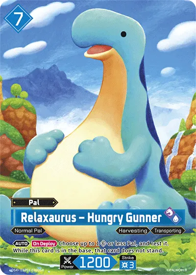 Relaxaurus – Hungry Gunner